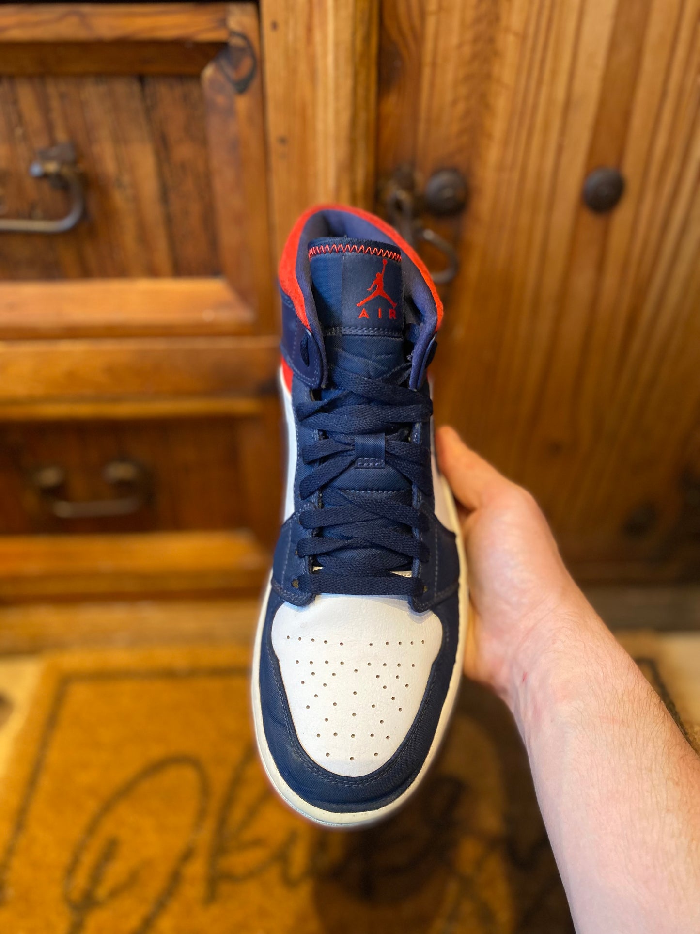 JORDAN 1 MID ‘USA’ - UK 9.5