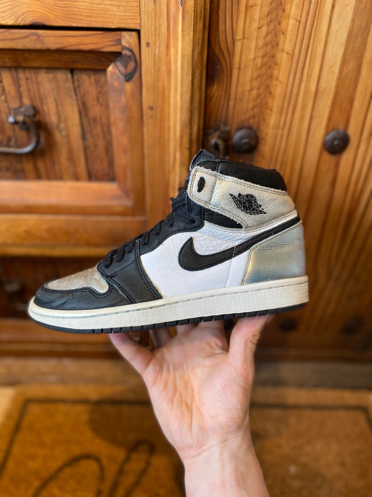 JORDAN 1 HIGH ‘SILVER TOE’ - UK 5.5