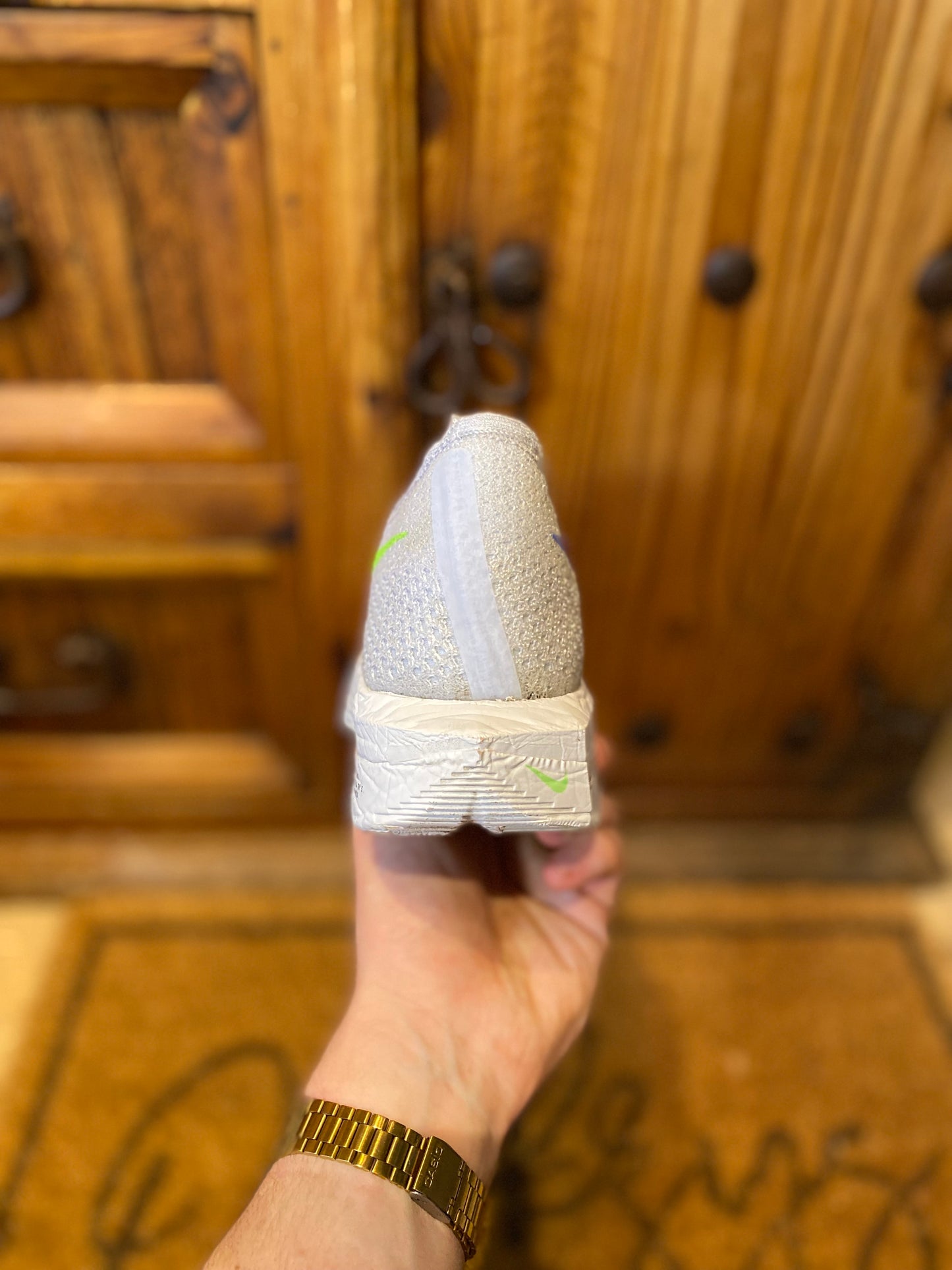 NIKE ZOOMX VAPORFLY 3 ‘FOOTBALL GREY RACER BLUE’ - UK 10.5