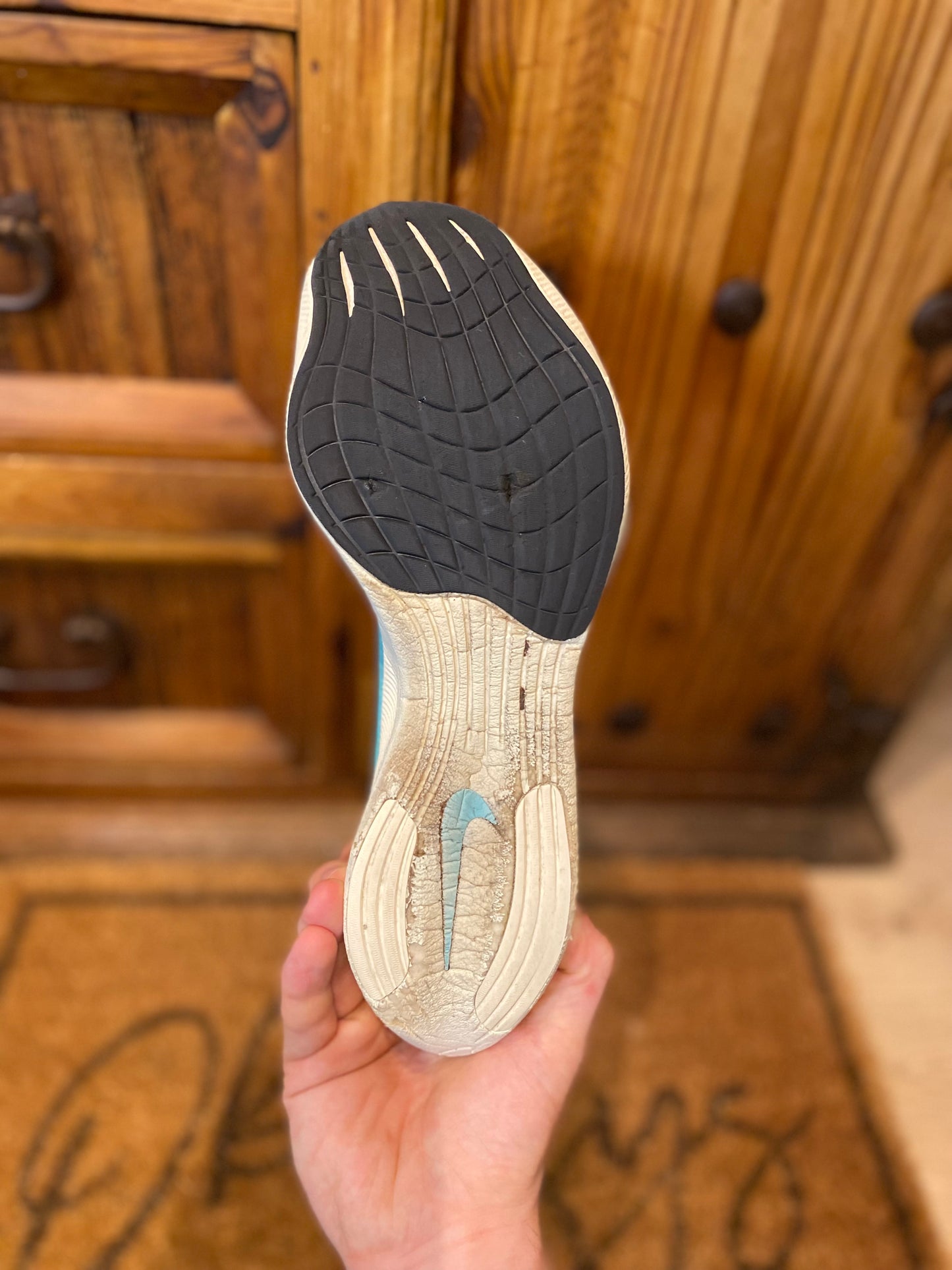 NIKE ZOOMX VAPORFLY 2 ‘AURORA GREEN’ - UK 8