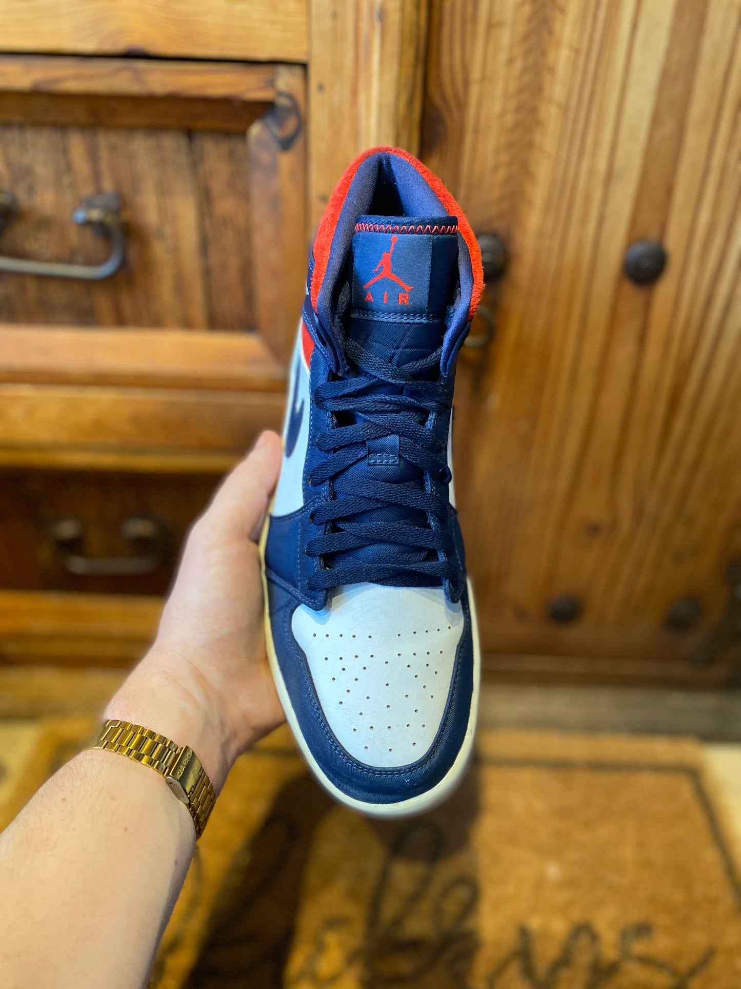 JORDAN 1 MID ‘USA’ - UK 9.5