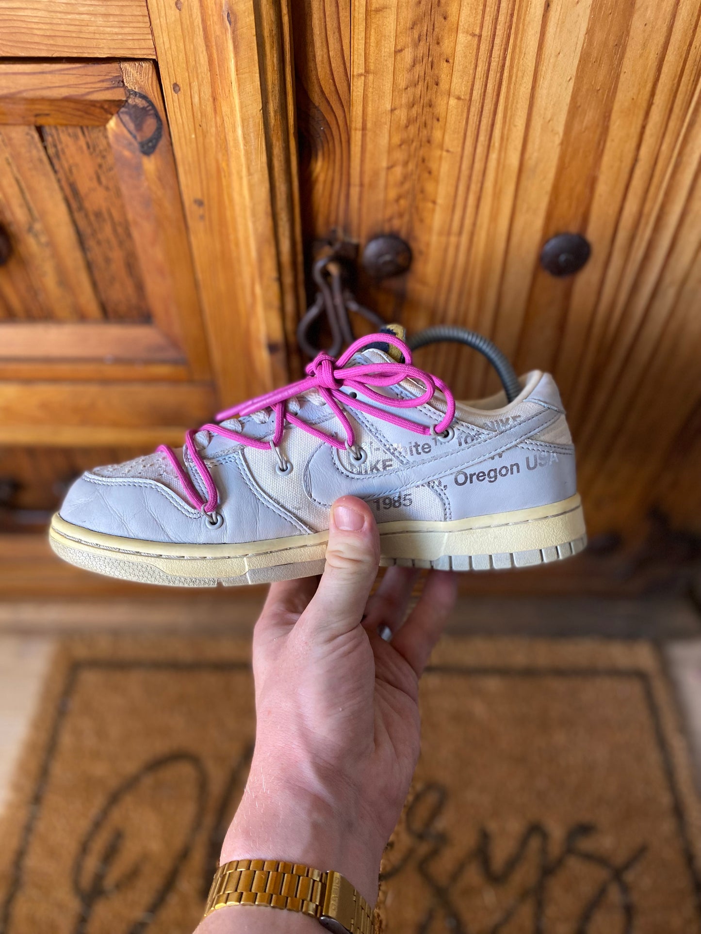 NIKE X OFF WHITE DUNK LOW ‘LOT 30’ - UK 6.5
