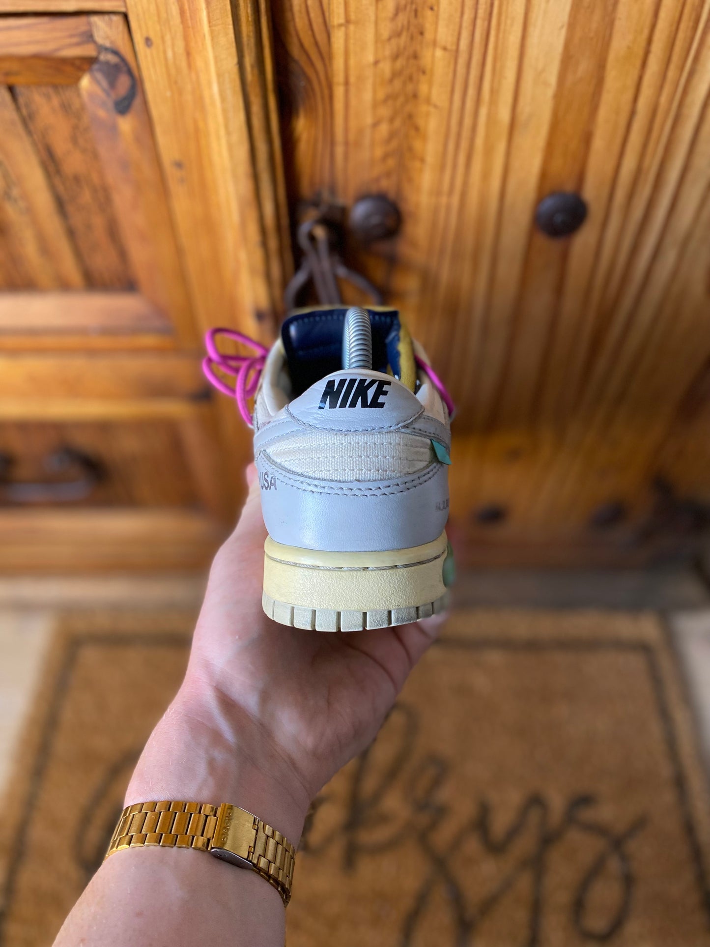 NIKE X OFF WHITE DUNK LOW ‘LOT 30’ - UK 6.5