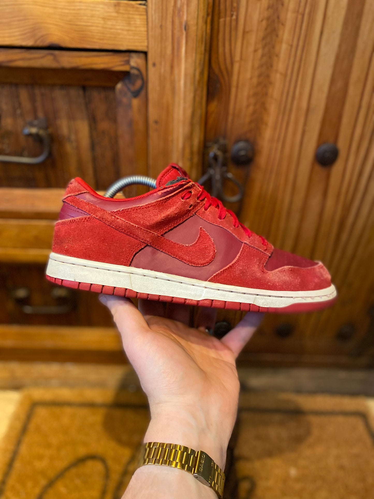 NIKE DUNK LOW ‘TEAM RED’ - UK 7.5