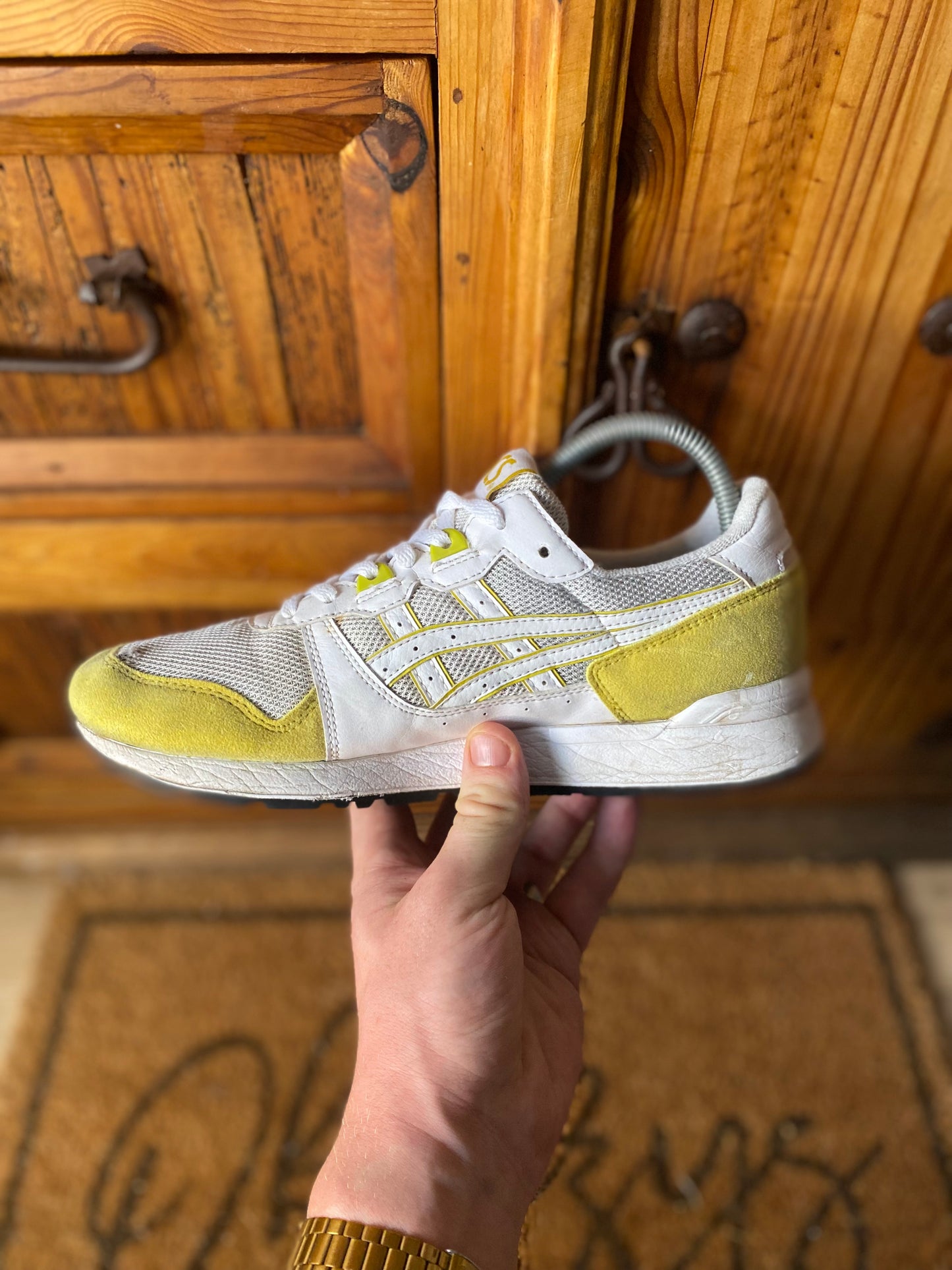 ASICS GEL LYTE ‘WHITE MUSTARD’ - UK 7