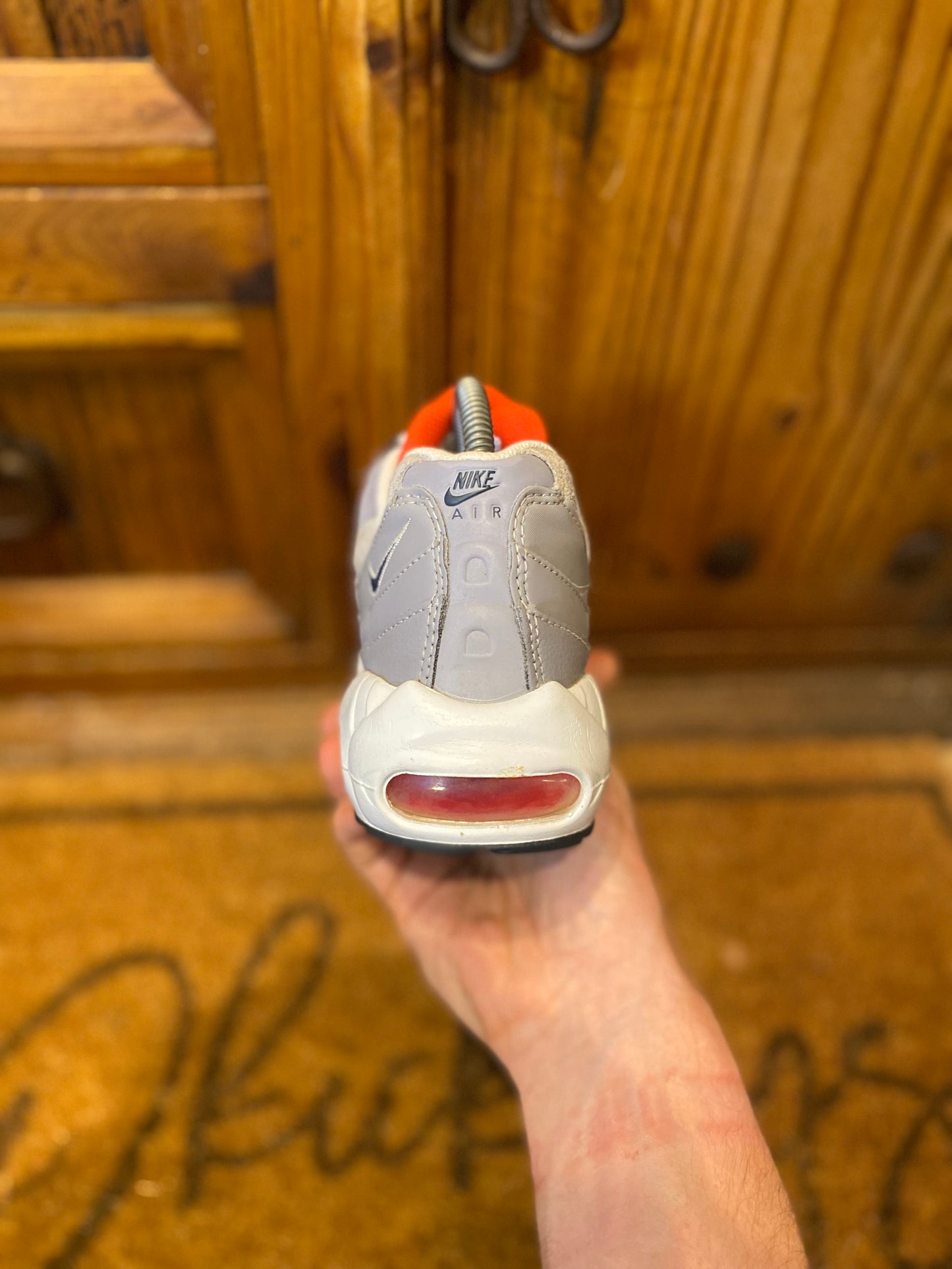 NIKE AIR MAX 95 ‘GREY NAVY CRIMSON’ - UK 5.5