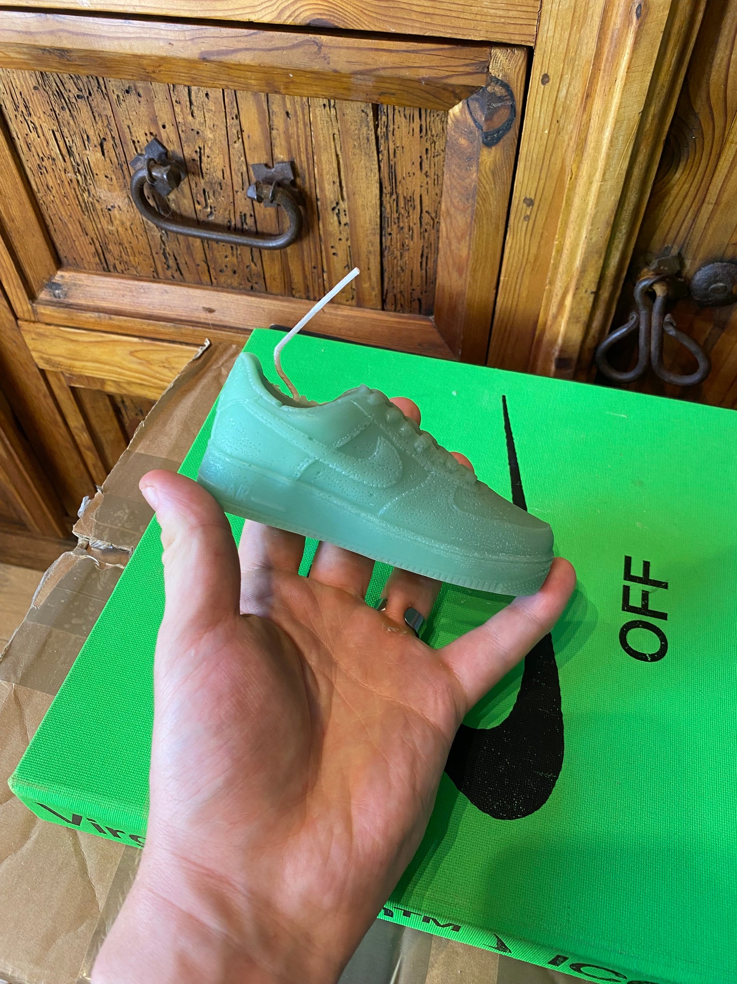 NIKE AIR FORCE 1 SNEAKER CANDLE *scented* - #0018