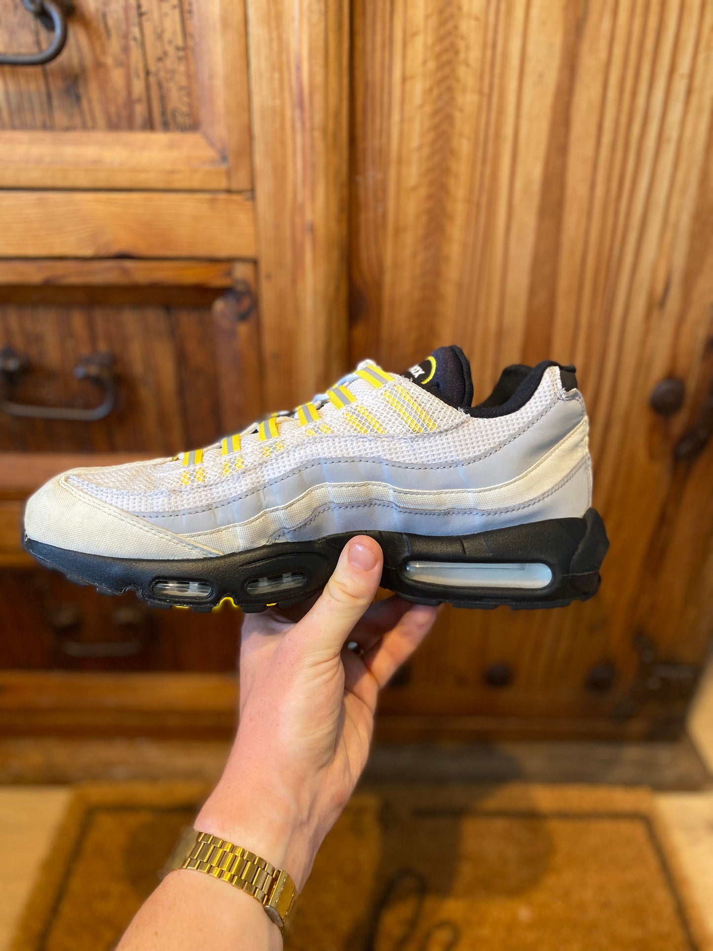 NIKE AIR MAX 95 ‘WOLF GREY TOUR YELLOW’ - UK 12