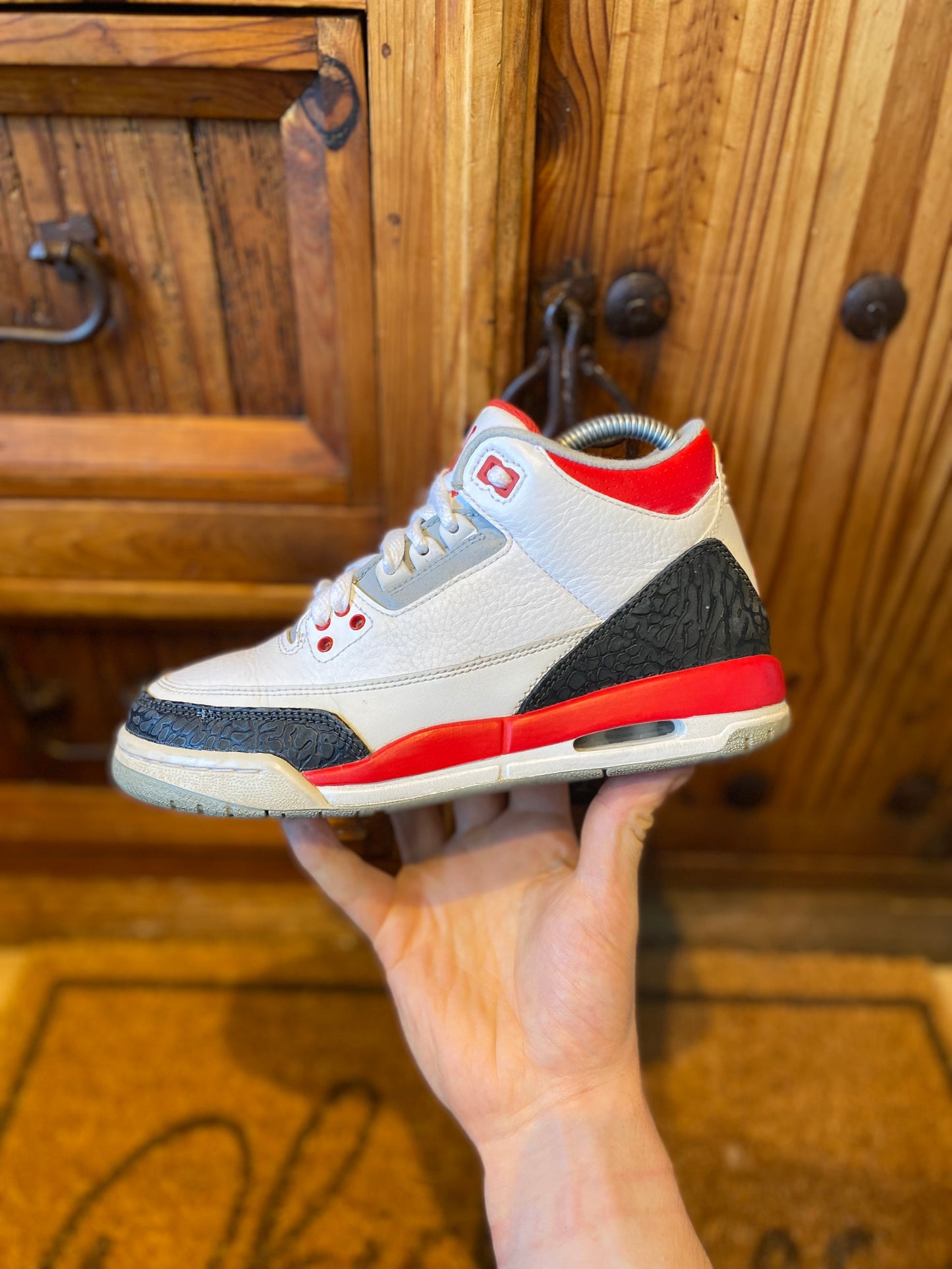 JORDAN 3 ‘FIRE RED’ - UK 5