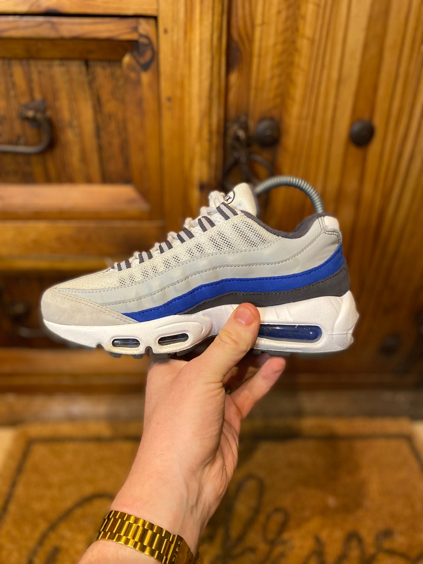 NIKE AIR MAX 95 ‘WHITE GAME ROYAL’ - UK 4