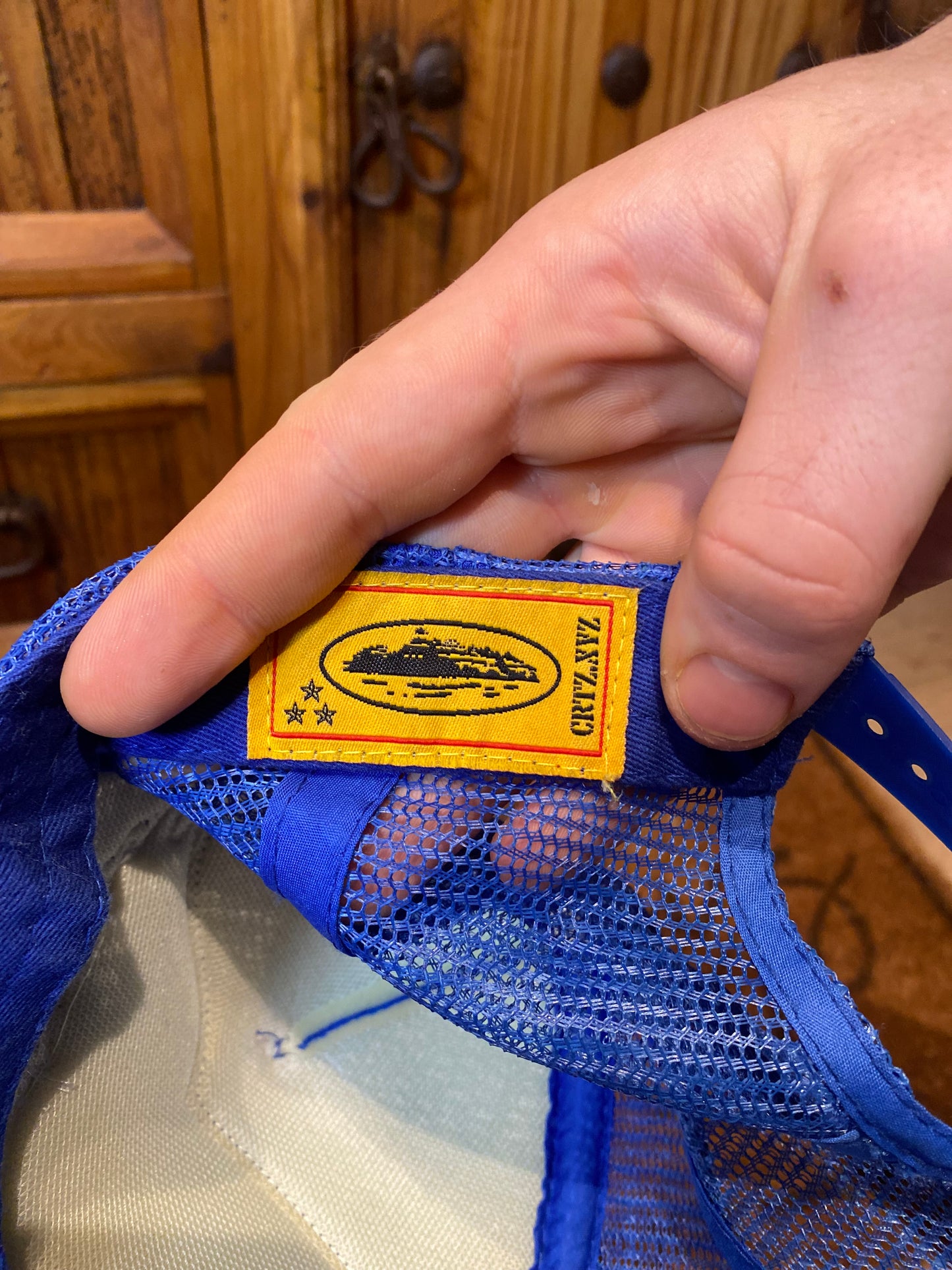 CORTEIZ WING TRUCKER CAP ‘ROYAL BLUE’ - PADS