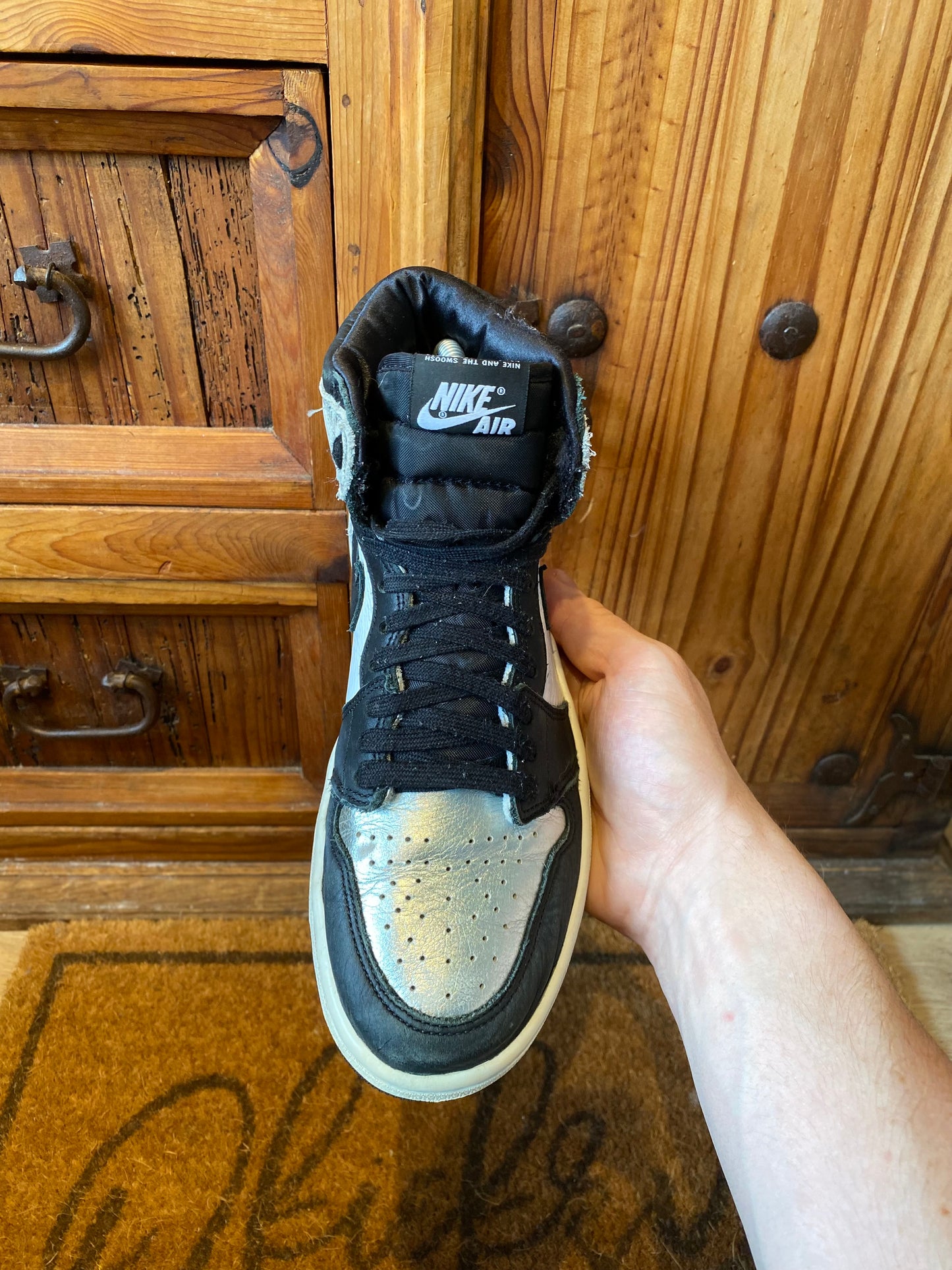 JORDAN 1 HIGH ‘SILVER TOE’ - UK 5.5