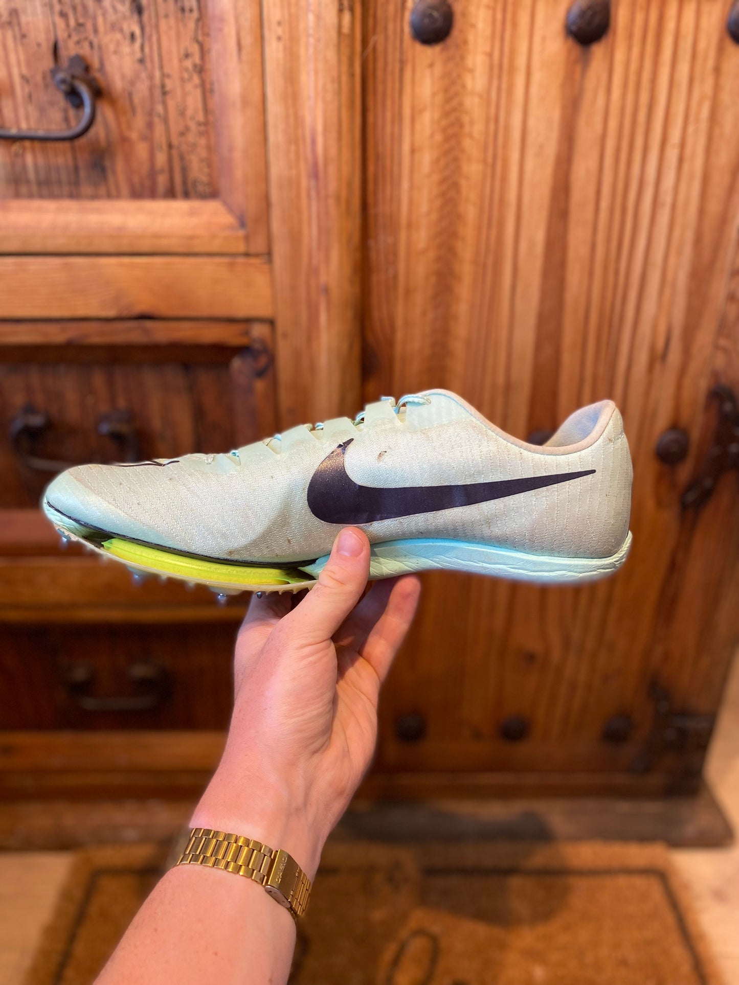 NIKE AIR ZOOM MAXFLY SPRINT SPIKES ‘MINT FOAM’ - UK 14