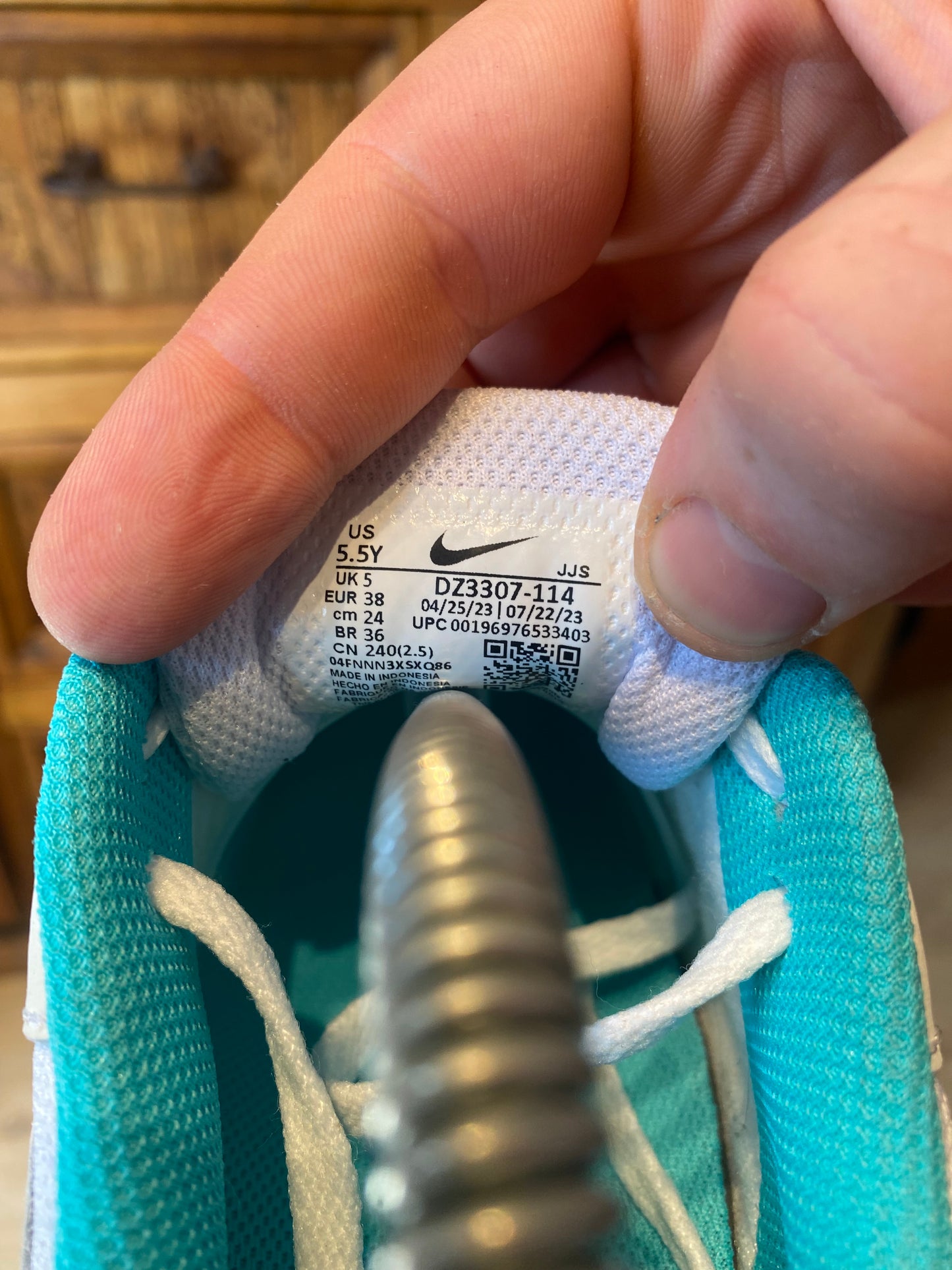 NIKE AIR MAX 1 ‘HYPER JADE COURT PURPLE’ - UK 5