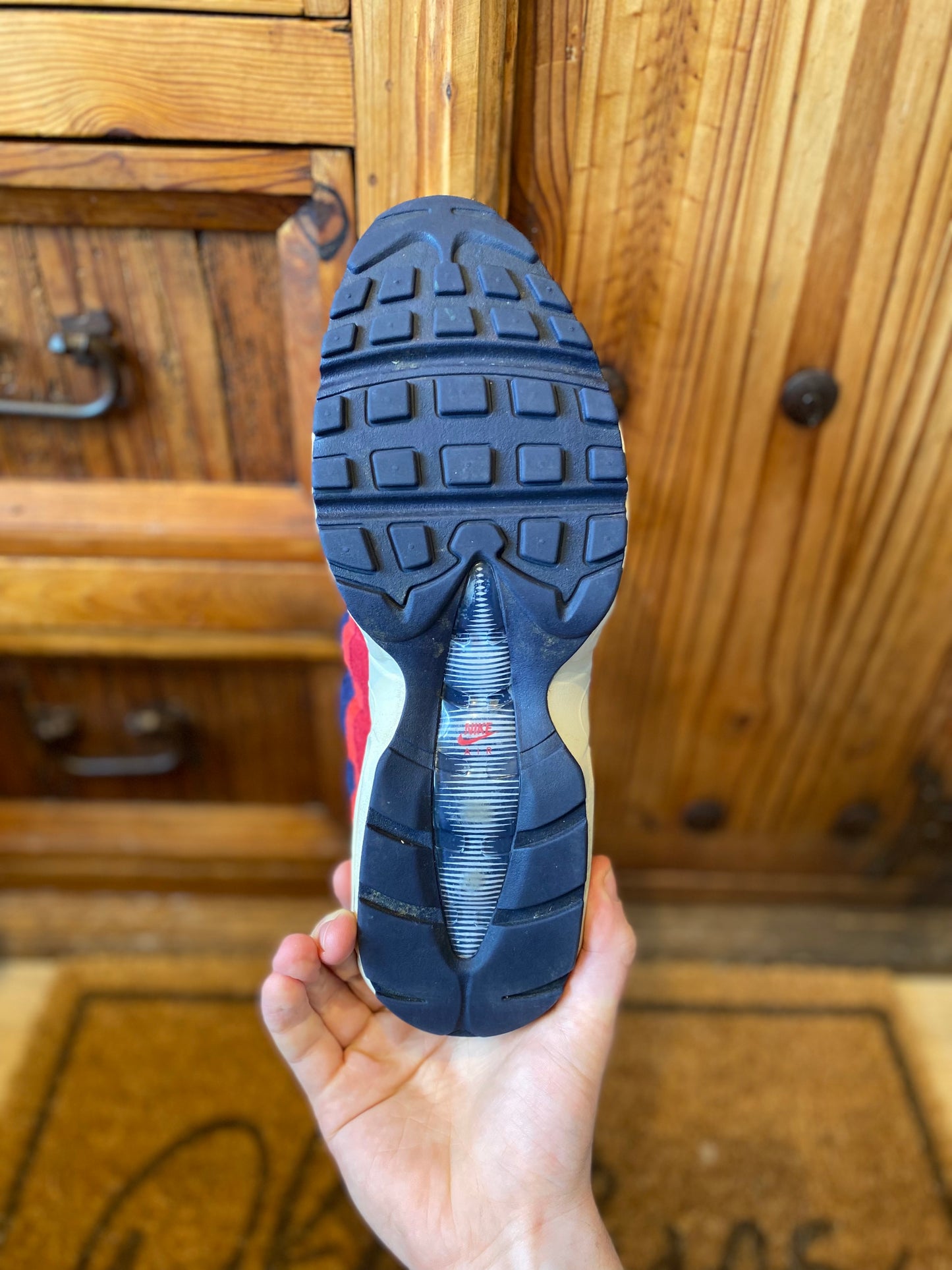 NIKE AIR MAX 95 ‘RED CRUSH WHEAT GOLD’ - UK 10.5