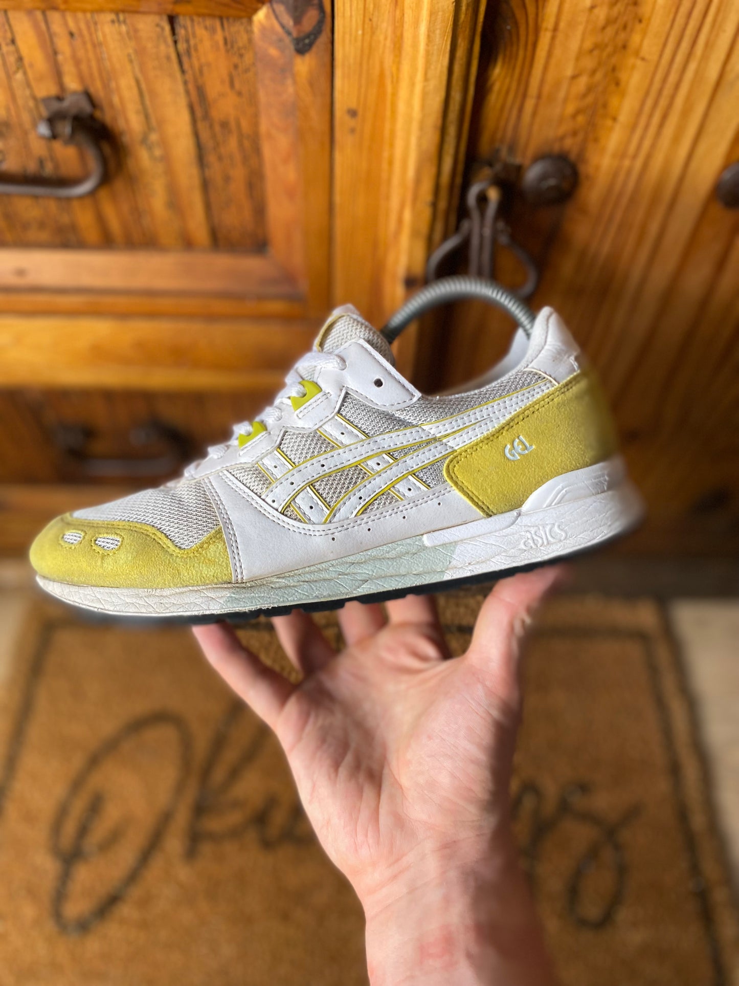 ASICS GEL LYTE ‘WHITE MUSTARD’ - UK 7