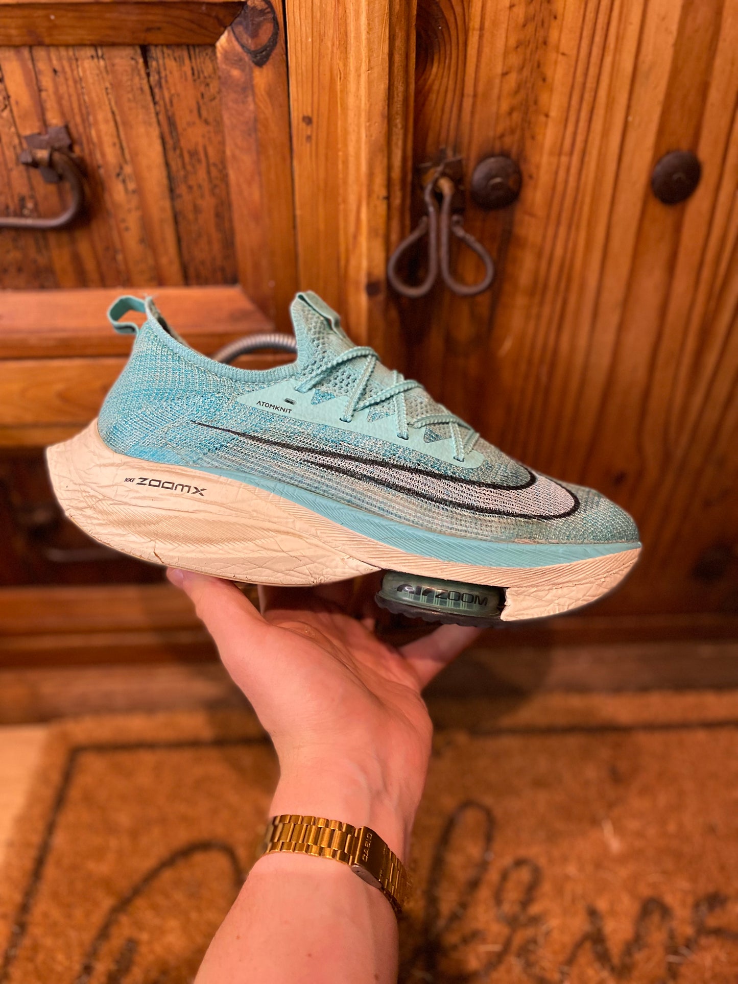NIKE AIR ZOOM ALPHAFLY ‘HYPER TURQUOISE’ - UK 9.5