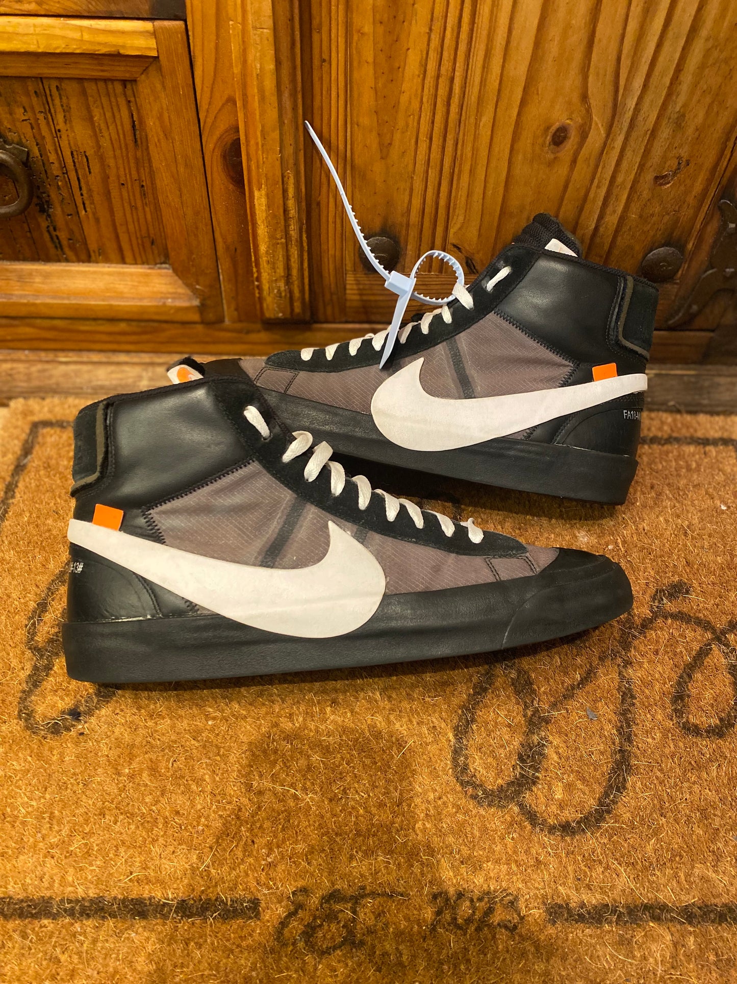 NIKE X OFF WHITE BLAZER MID ‘GRIM REAPER’ - UK 12