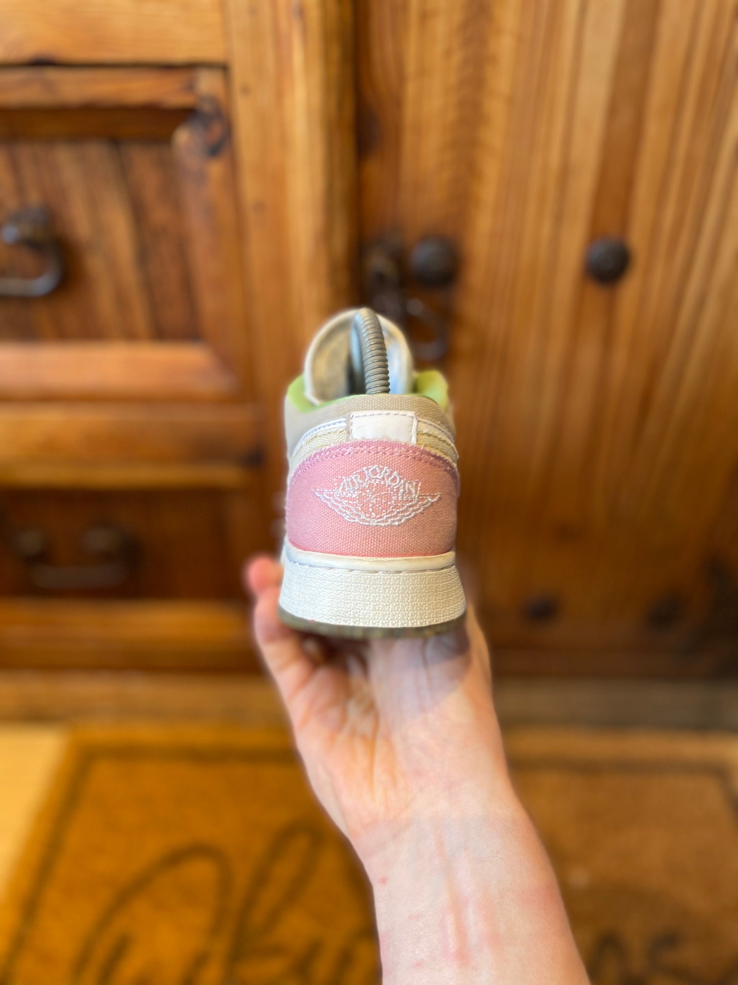JORDAN 1 LOW ‘PASTEL GRIND VIVID GREEN’ - UK 5.5