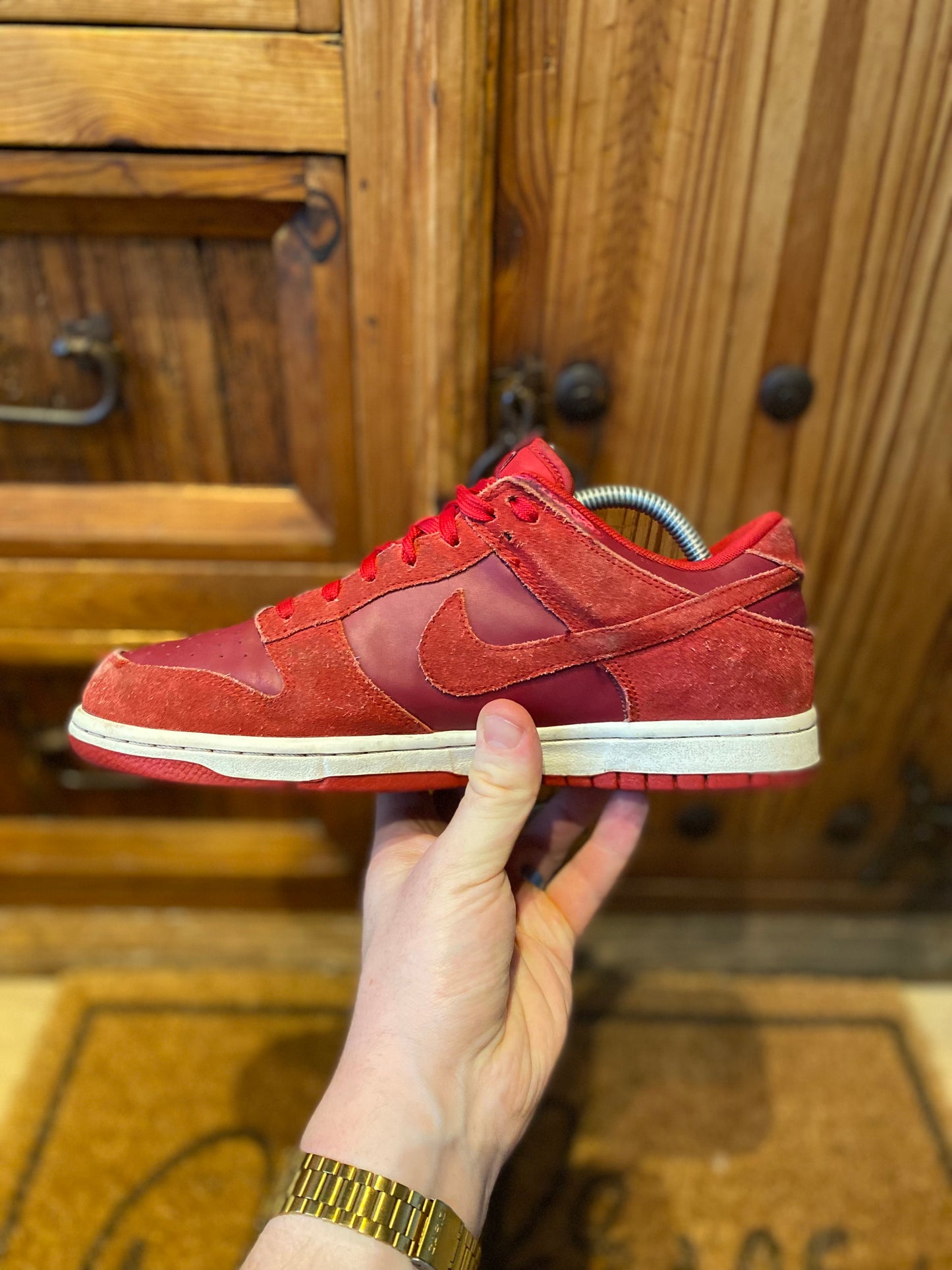 NIKE DUNK LOW ‘TEAM RED’ - UK 7.5