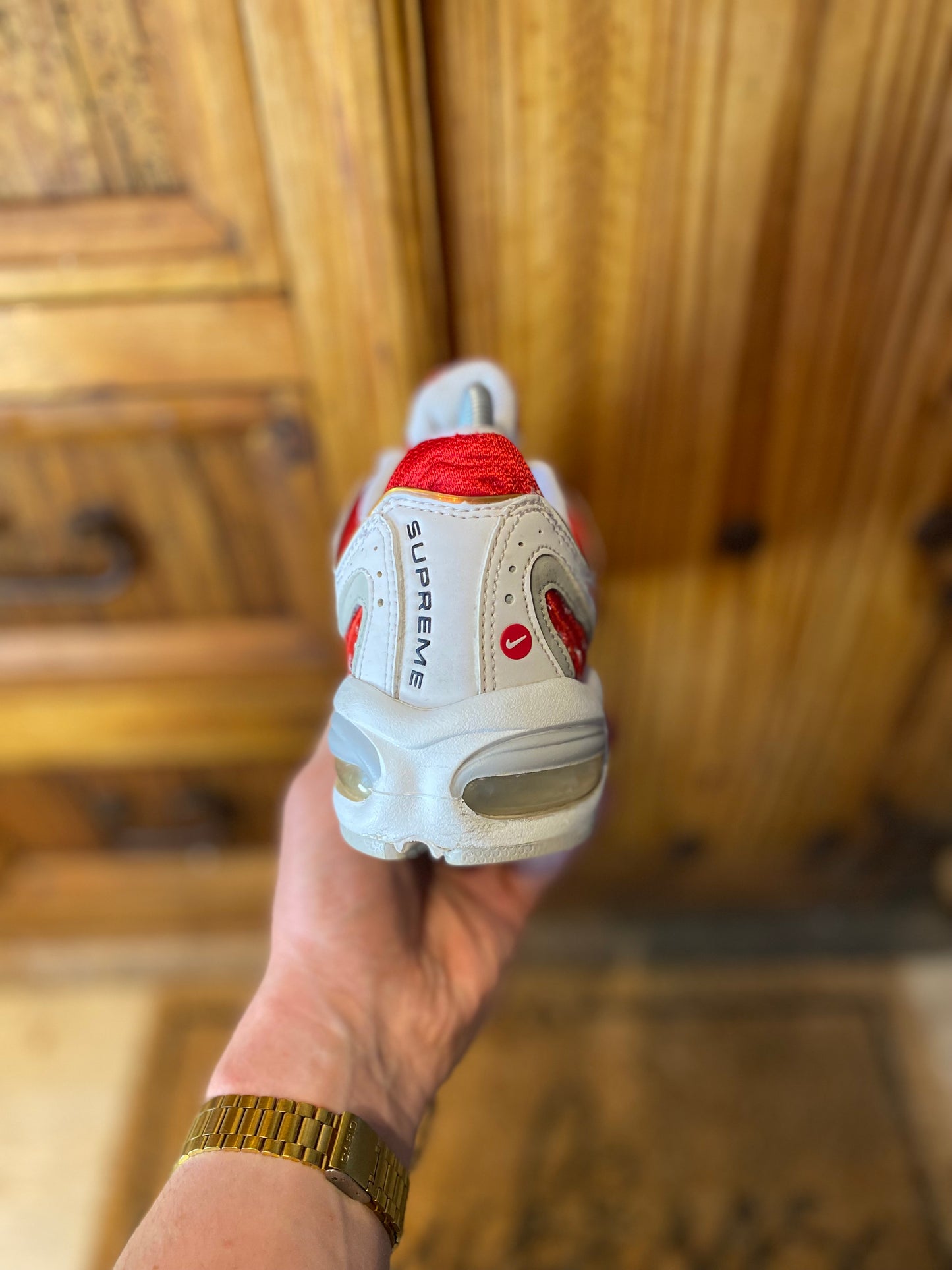 NIKE AIR MAX TAILWIND 4 ‘SUPREME WHITE’ - UK 7