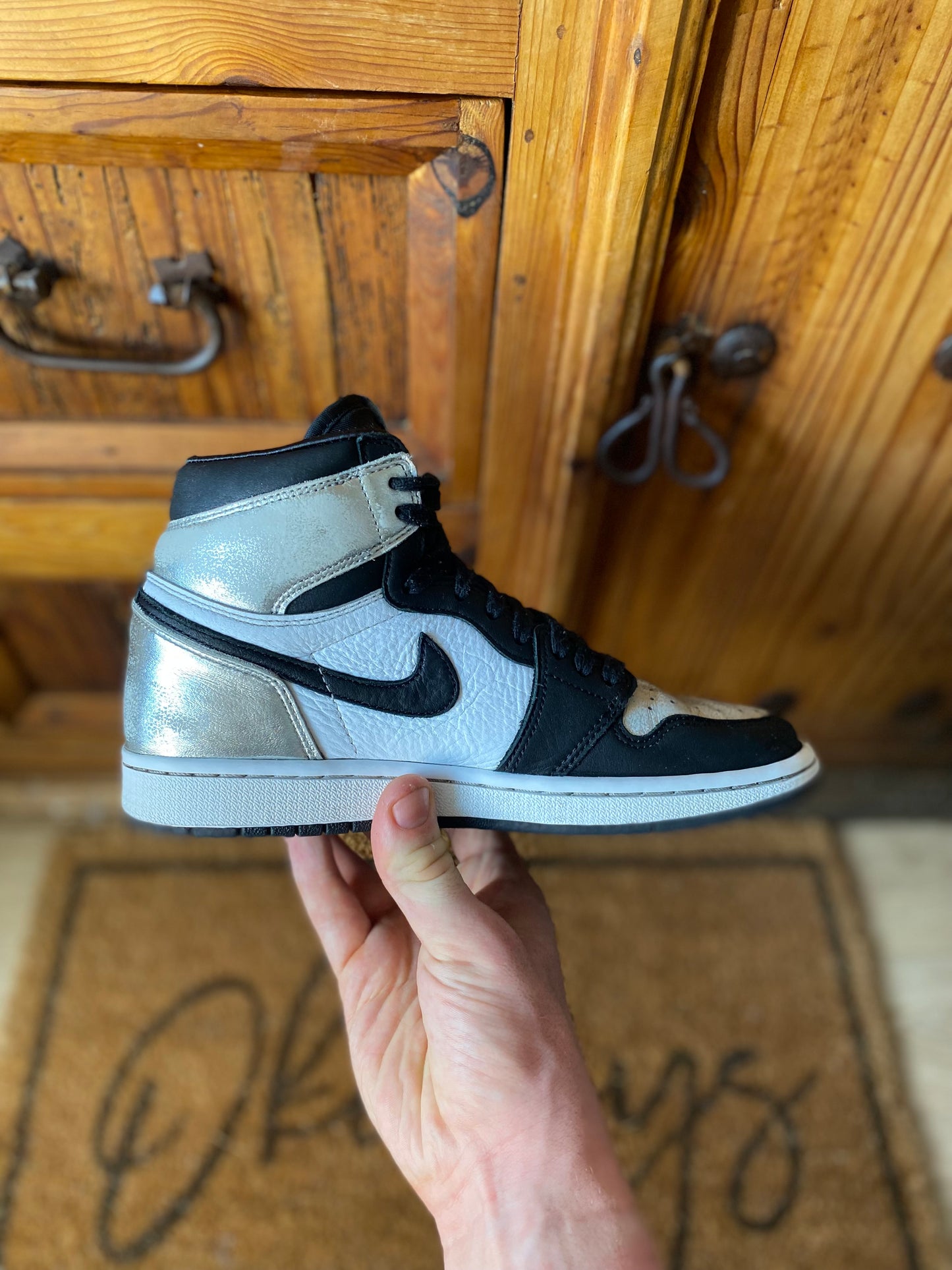 JORDAN 1 HIGH ‘SILVER TOE’ - UK 5