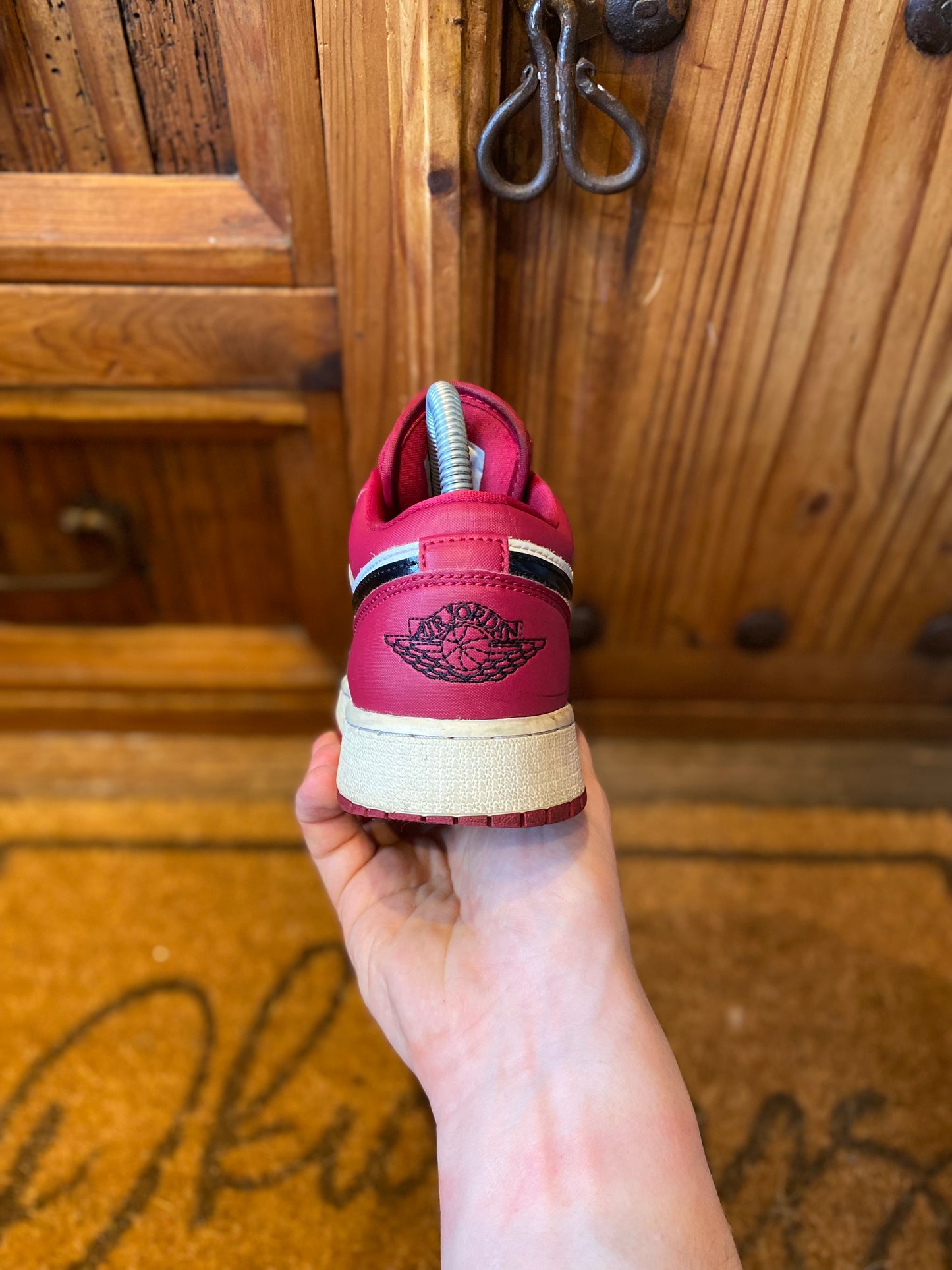 JORDAN 1 LOW ‘NOBLE RED’ - UK 5
