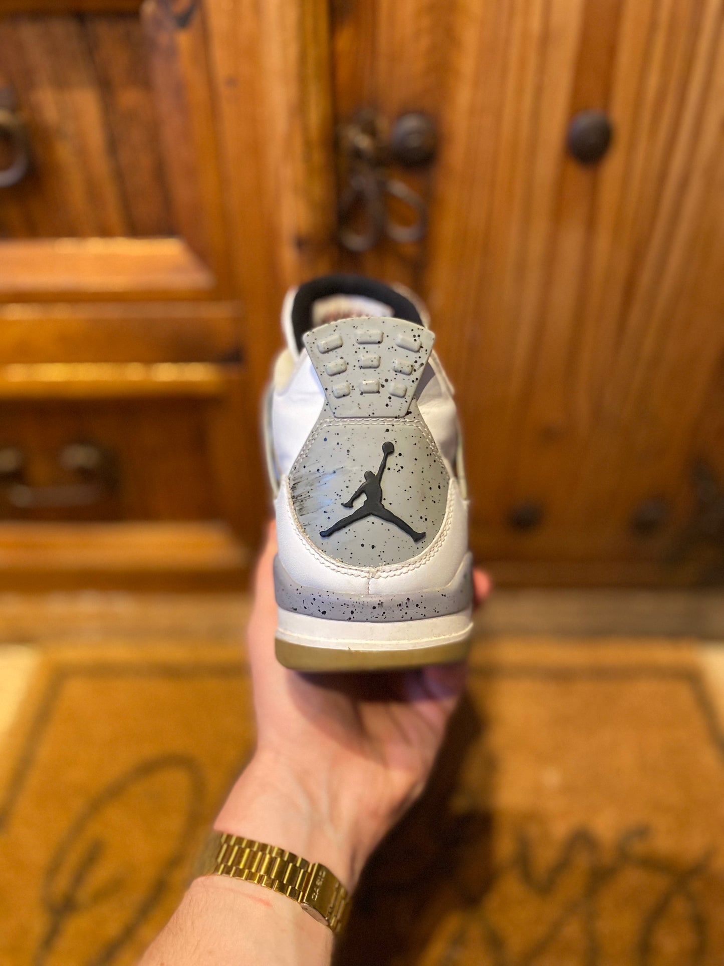 JORDAN 4 ‘WHITE CEMENT’ 2012 - UK 9.5