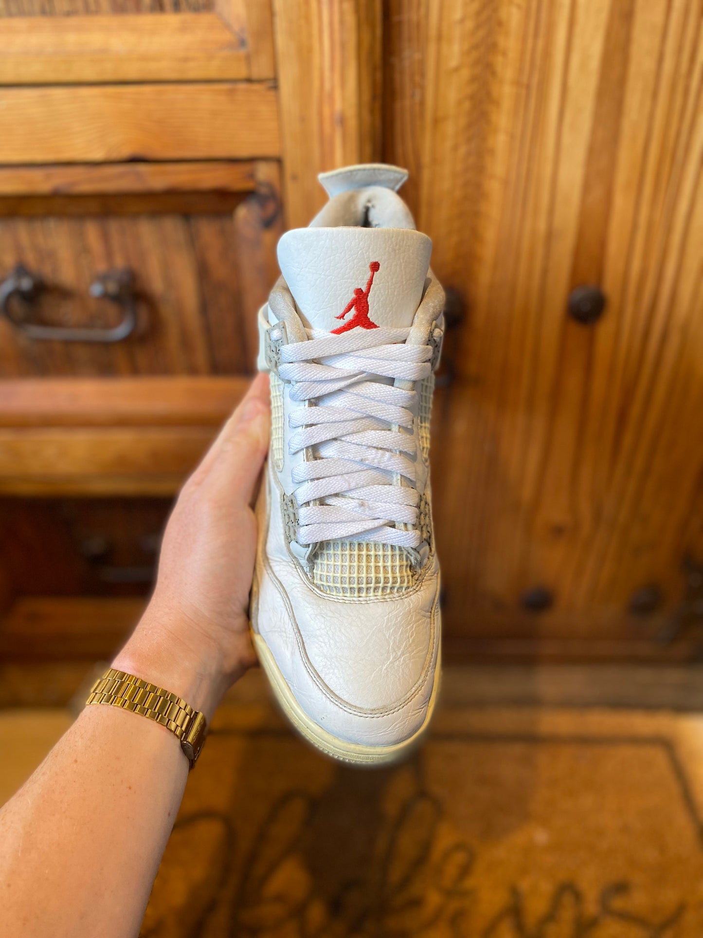 JORDAN 4 ‘WHITE OREO’ - UK 9