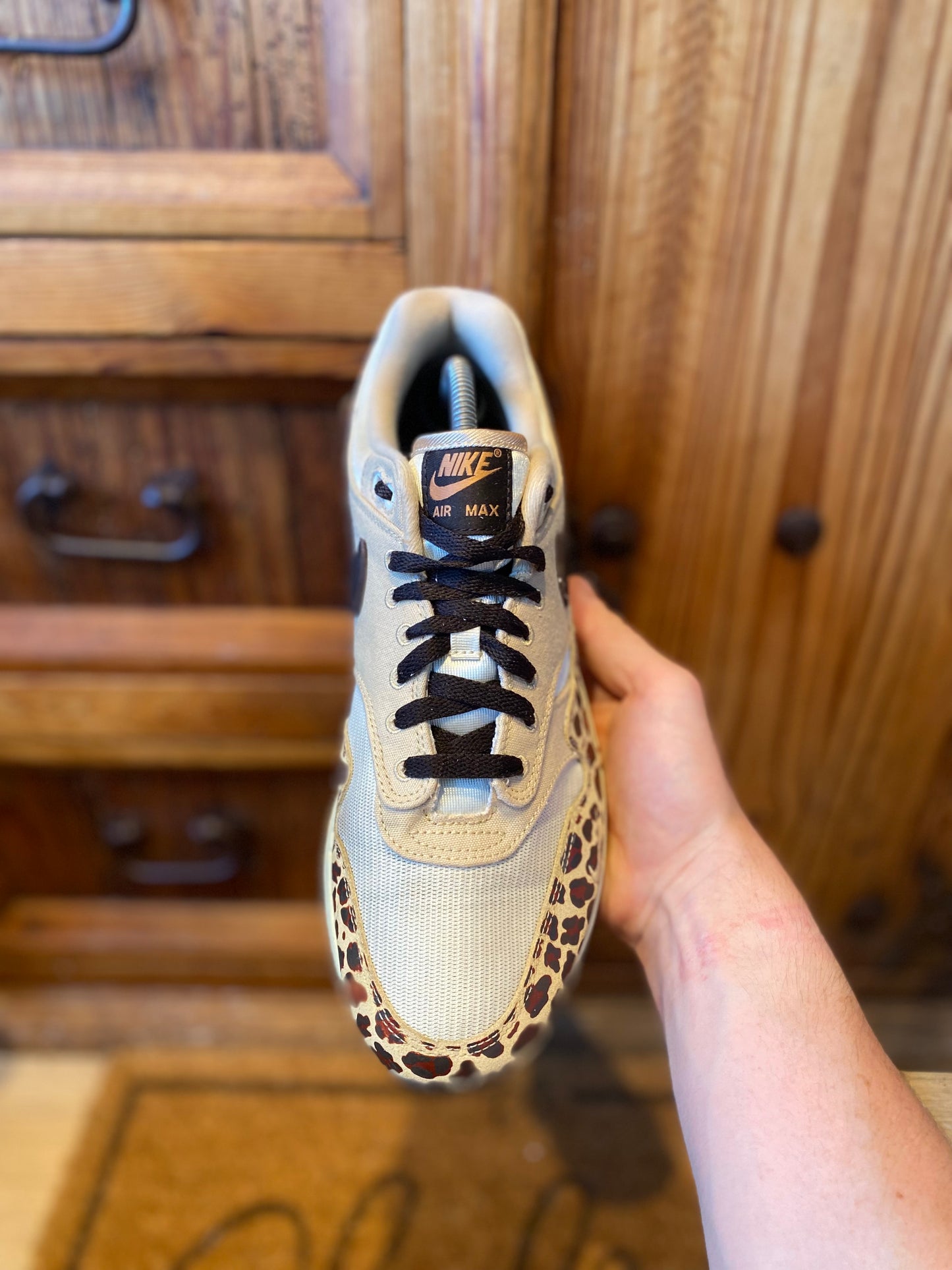 NIKE AIR MAX 1 ‘87 ‘SESAME LEOPARD’ - UK 9.5