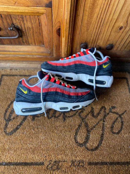 NIKE AIR MAX 95 ‘BLACK CRIMSON YELLOW’ - UK 8