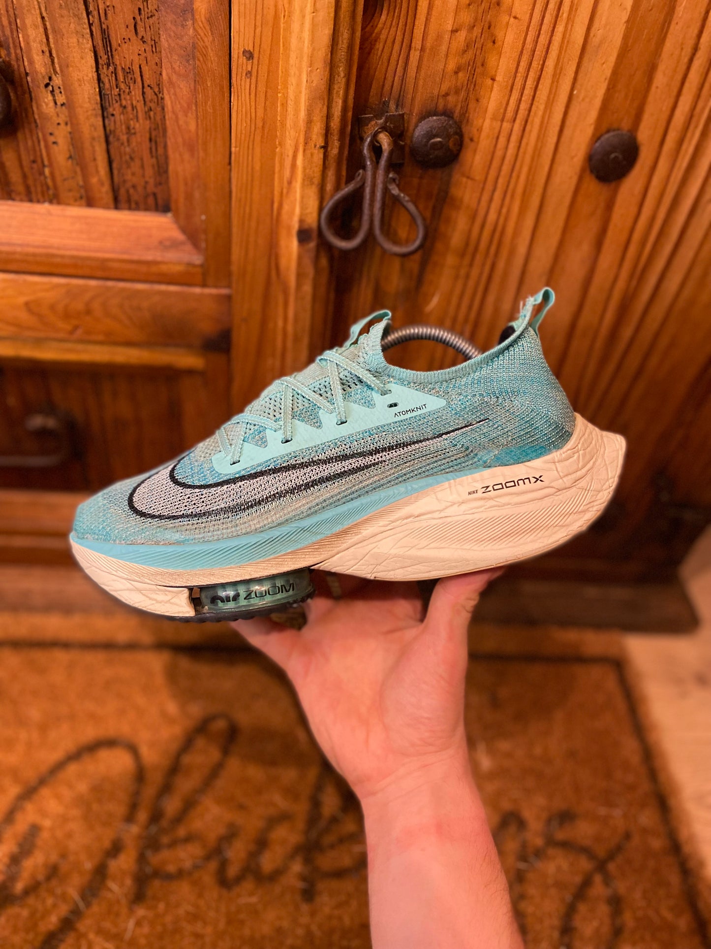 NIKE AIR ZOOM ALPHAFLY ‘HYPER TURQUOISE’ - UK 9.5