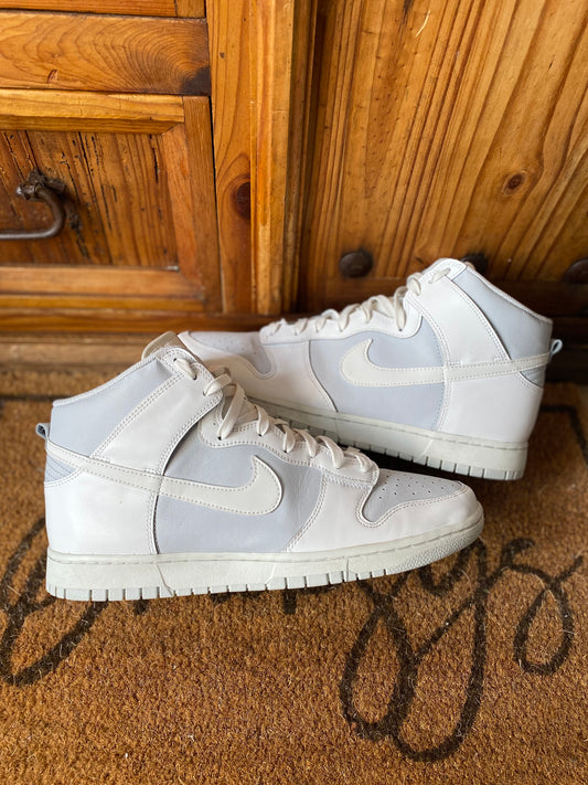 NIKE DUNK HIGH ‘SUMMIT WHITE PURE PLATINUM’ - UK 12