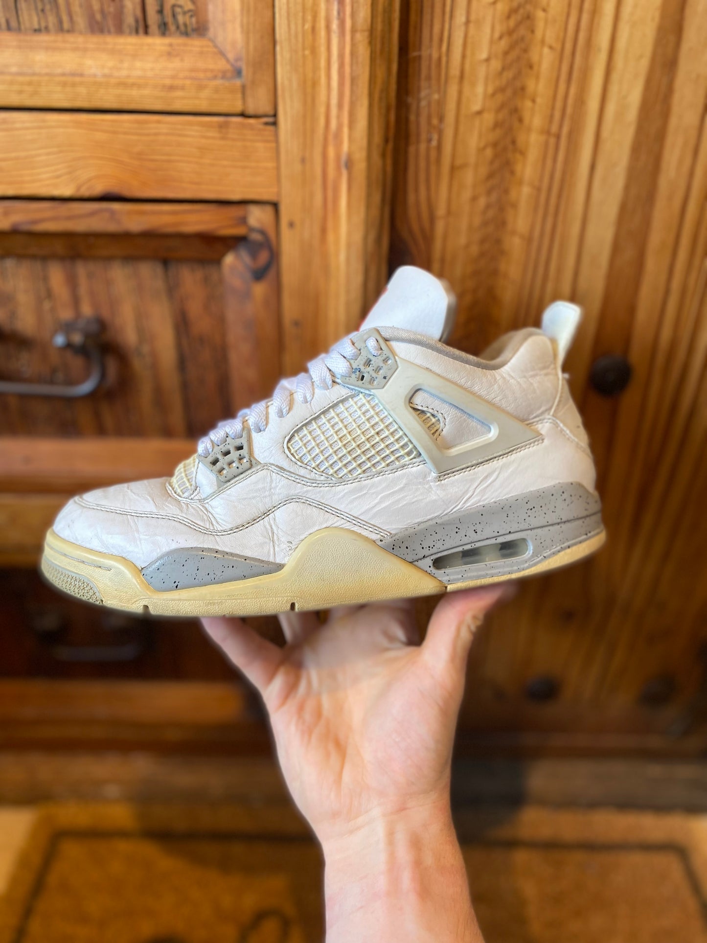 JORDAN 4 ‘WHITE OREO’ - UK 9