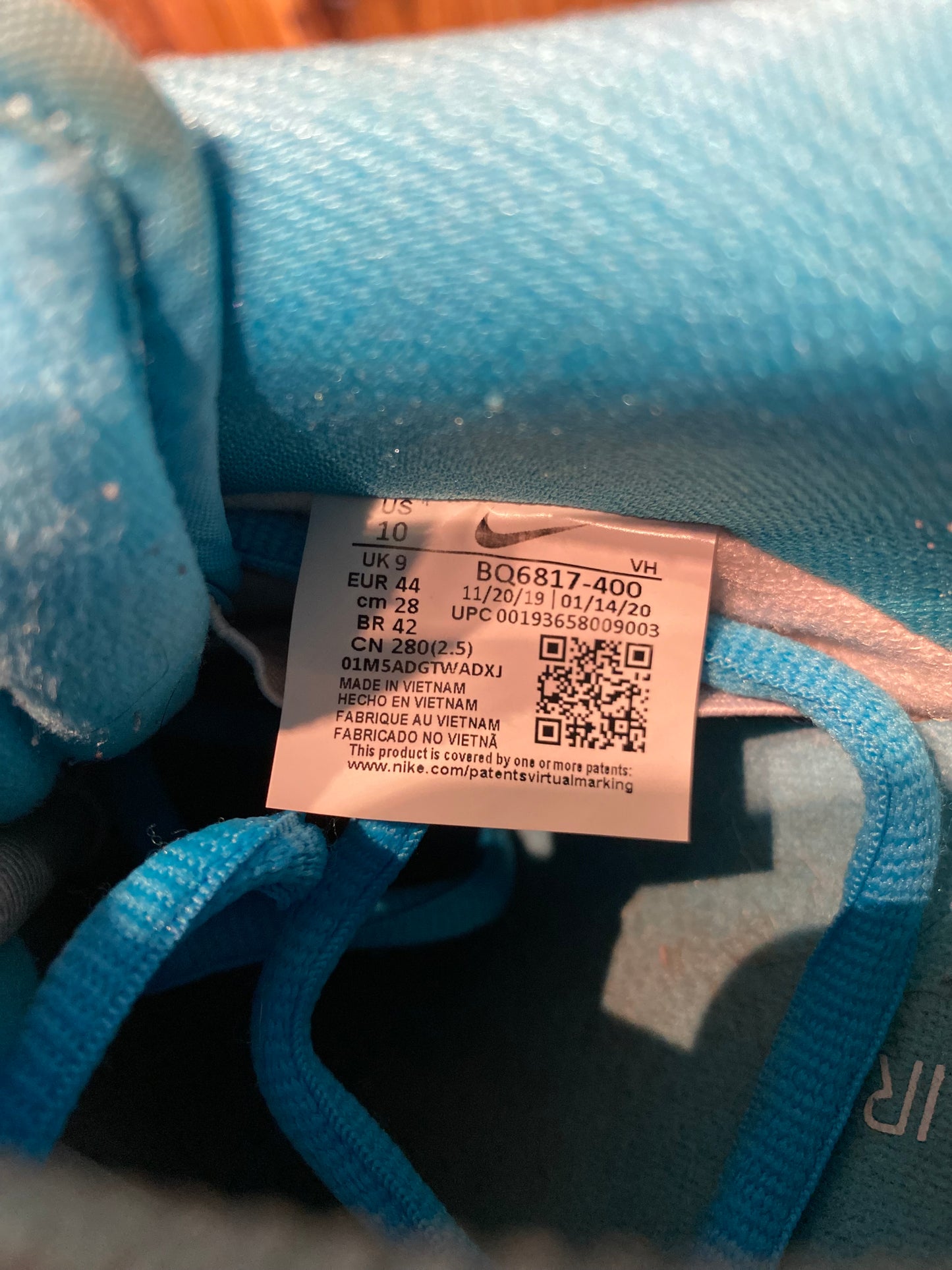 NIKE SB DUNK LOW ‘BLUE FURY’ - UK 9