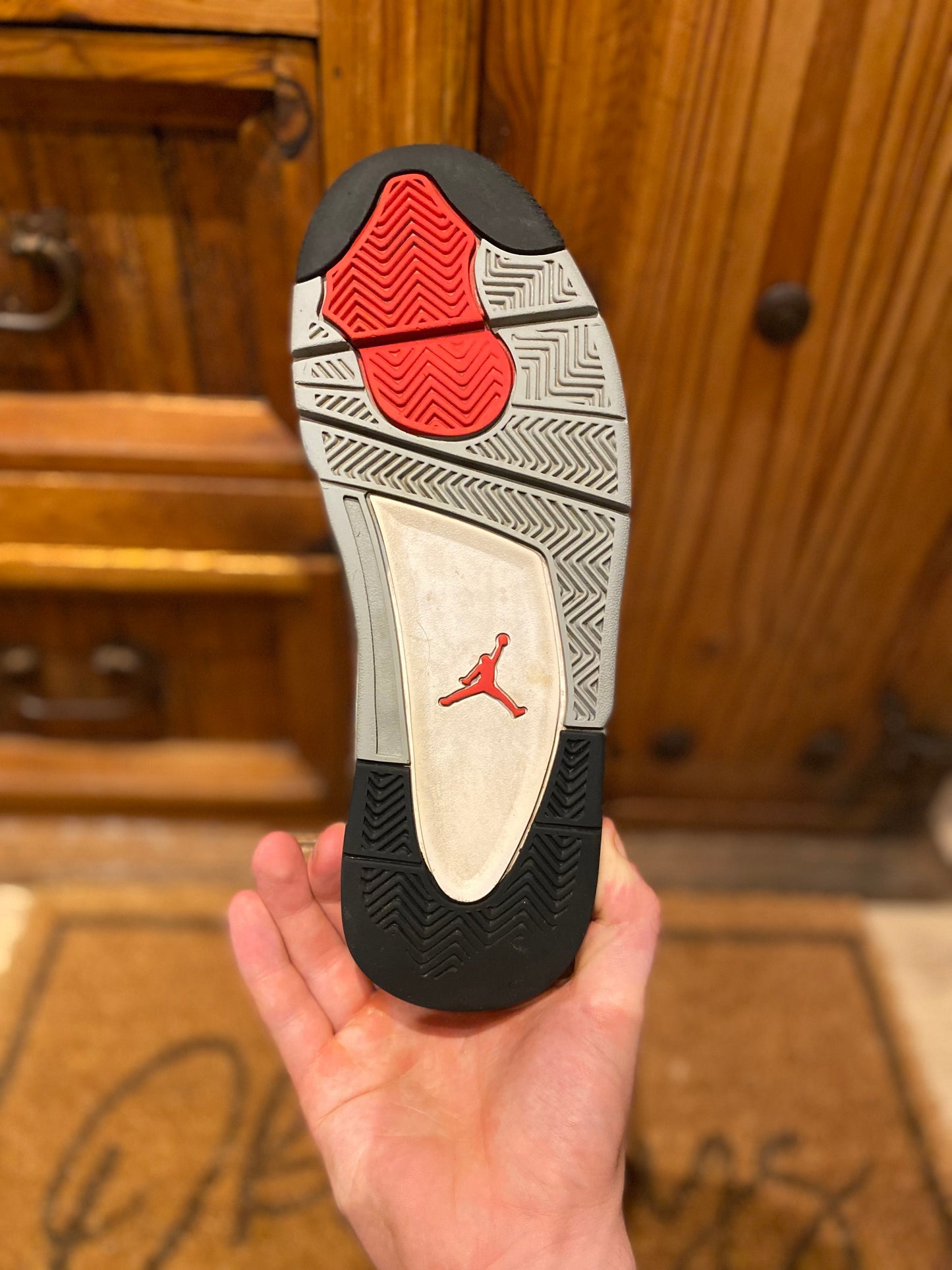 JORDAN 4 ‘BLACK CANVAS’ - UK 8