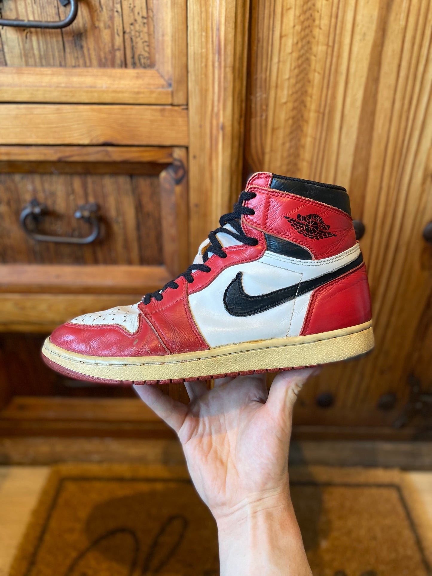 JORDAN 1 HIGH ‘CHICAGO’ - 1994 *RARE* - UK 9.5