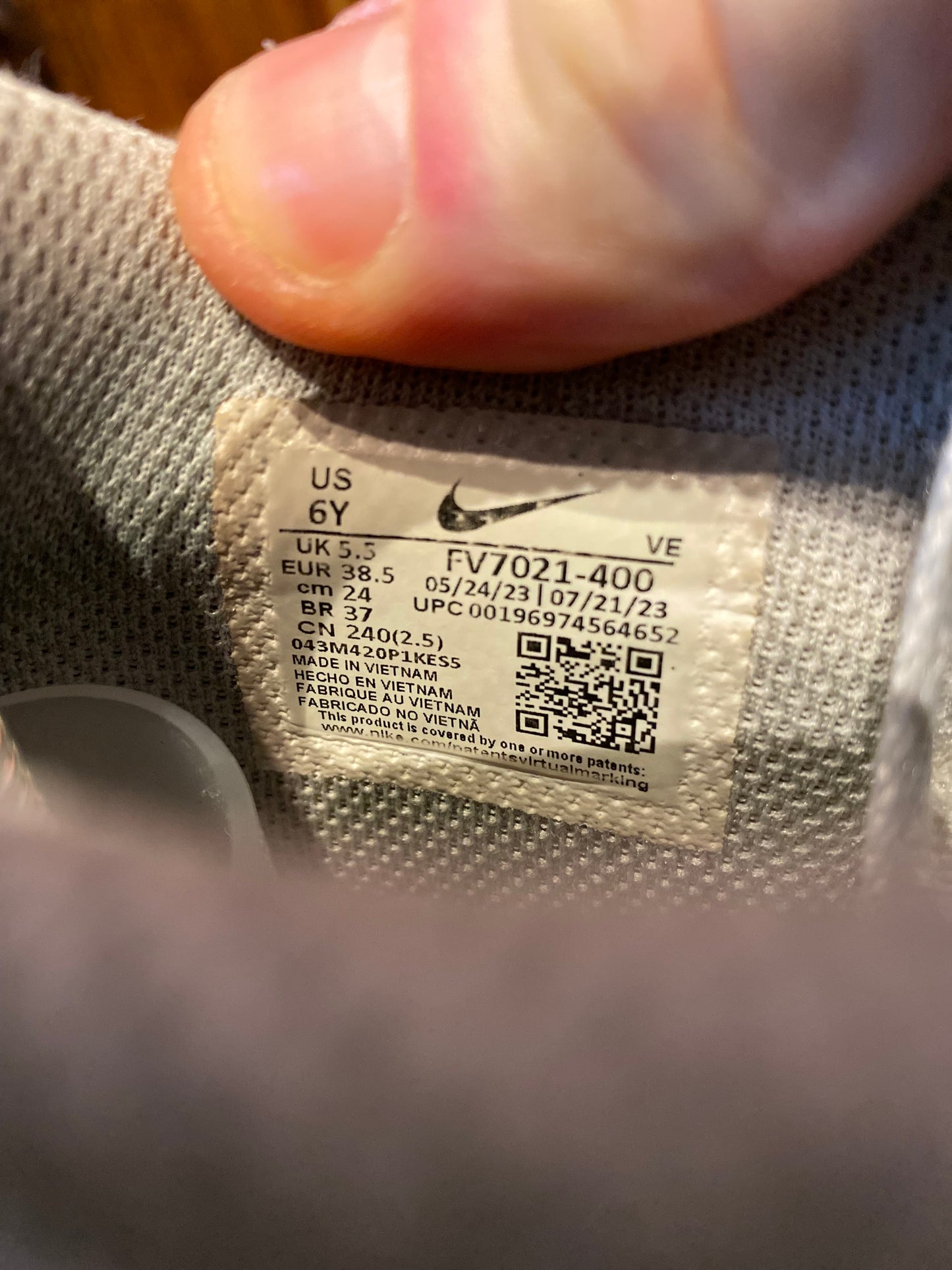 NIKE DUNK LOW ‘PHOTO BLUE’ - UK 5.5