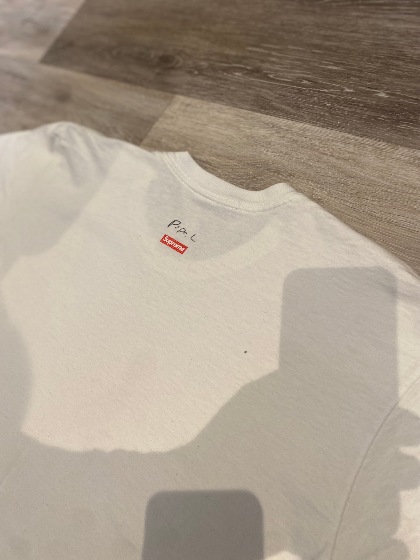 SUPREME ‘POPE.L TRAINING CRAWL’ T-SHIRT - M