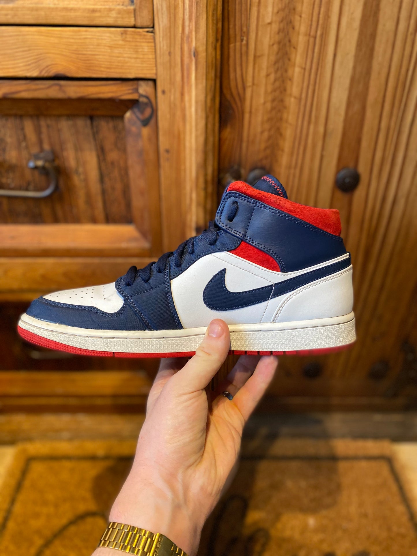 JORDAN 1 MID ‘USA’ - UK 9.5