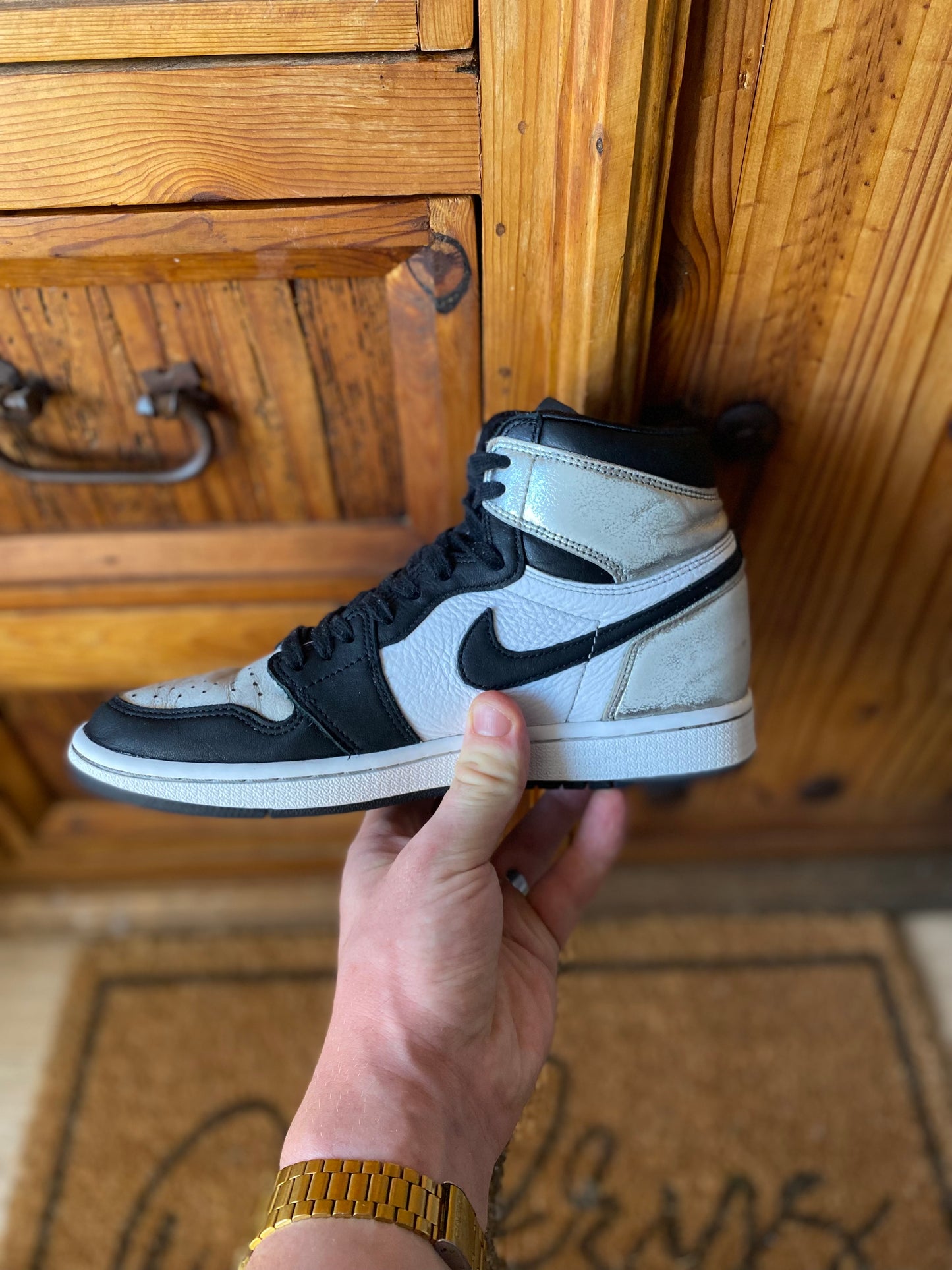 JORDAN 1 HIGH ‘SILVER TOE’ - UK 5