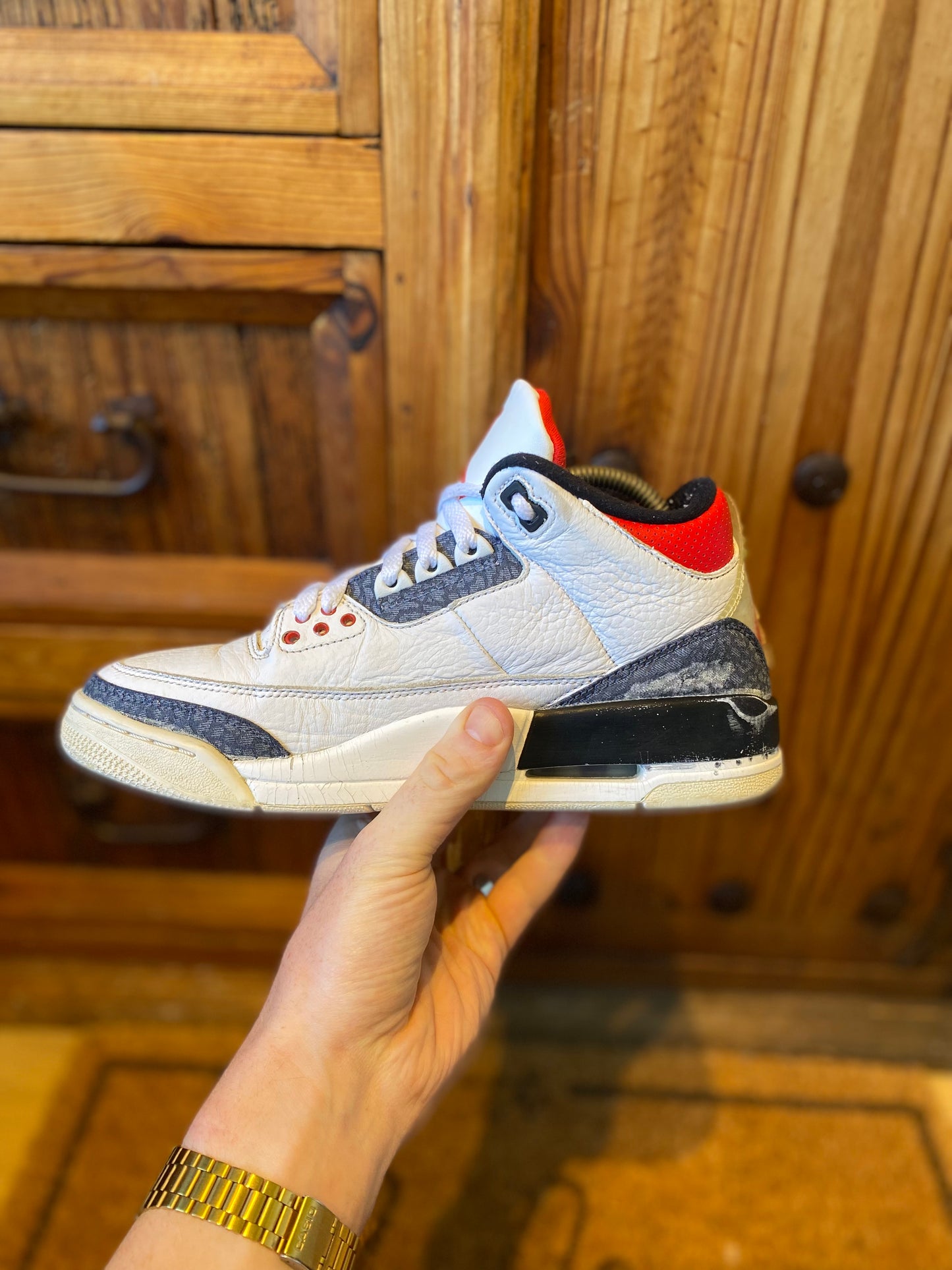 JORDAN 3 ‘SE FIRE RED DENIM’ - UK 6.5