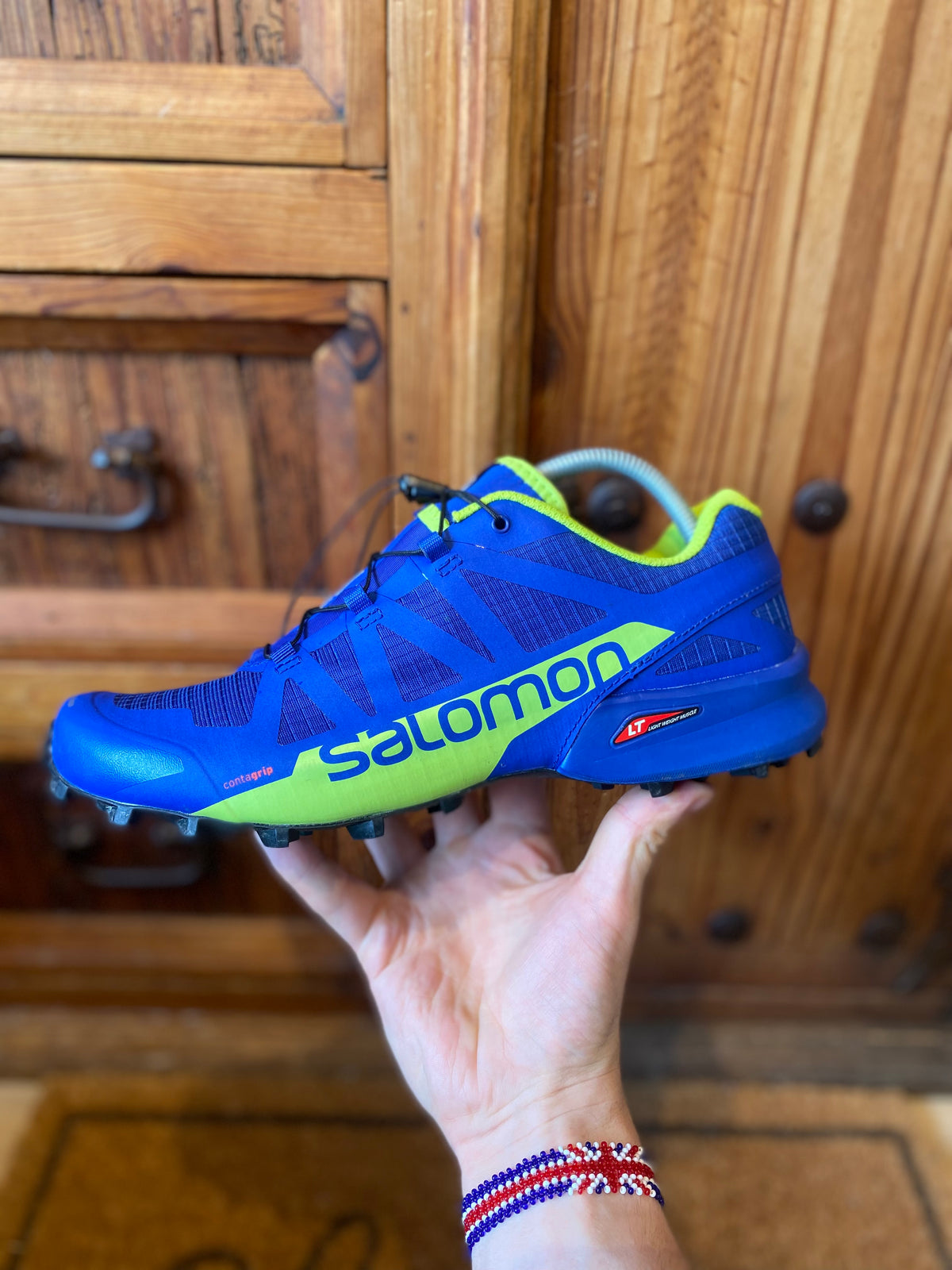 SALOMON SPEEDCROSS PRO 2 TRAIL RUNNING SHOES - UK 9.5