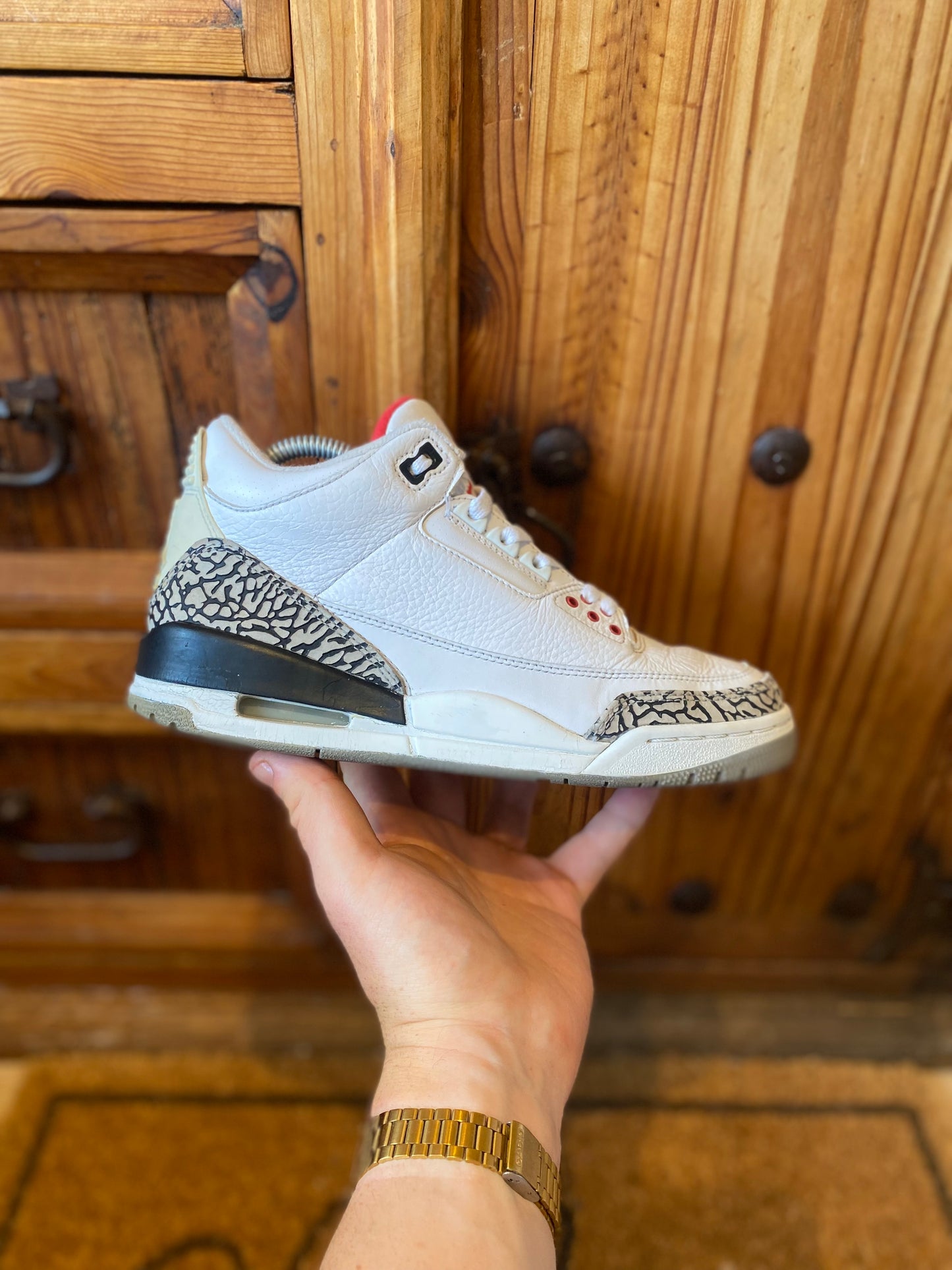 JORDAN 3 ‘WHITE CEMENT’ 2011 - UK 6