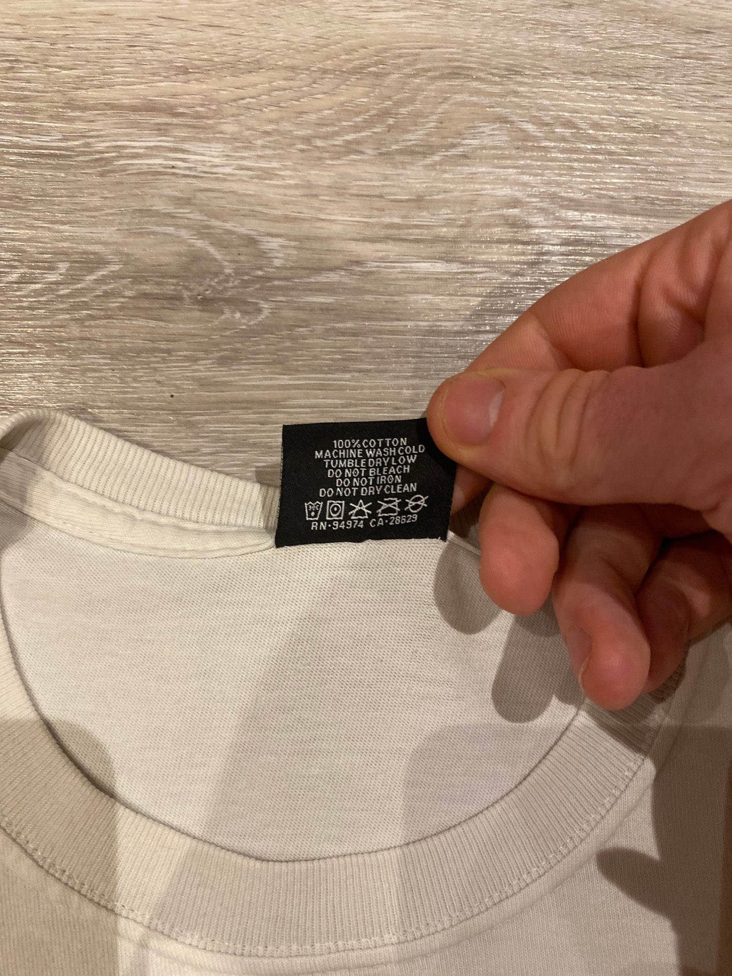 STÜSSY BARCODE TEE - M