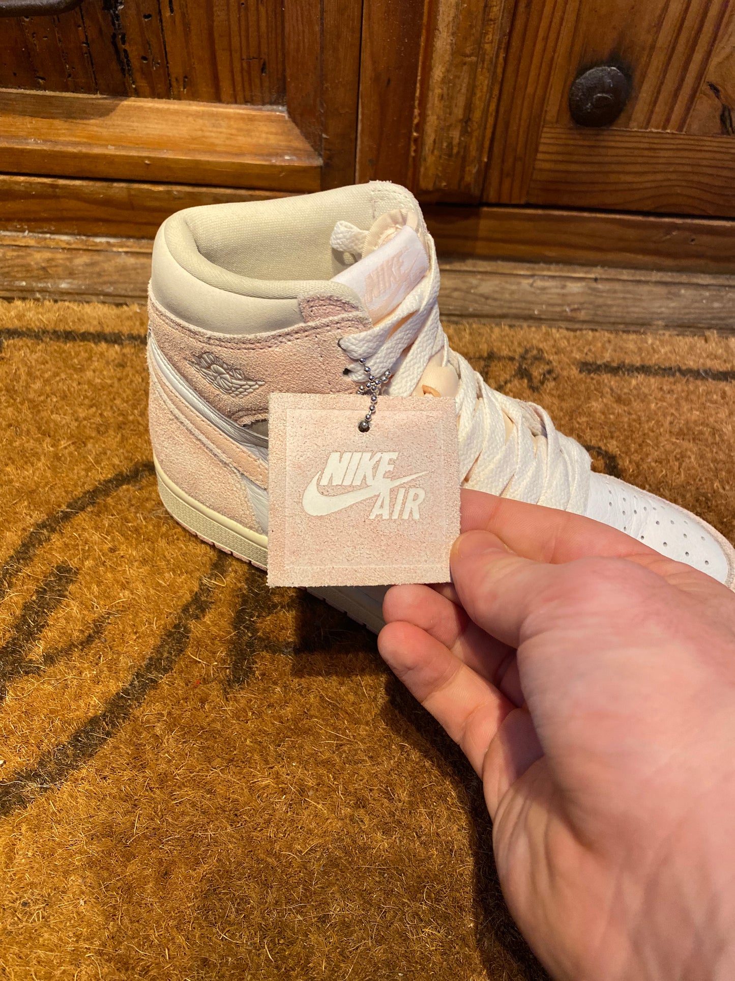 JORDAN 1 HIGH ‘WASHED PINK’ - UK 4.5