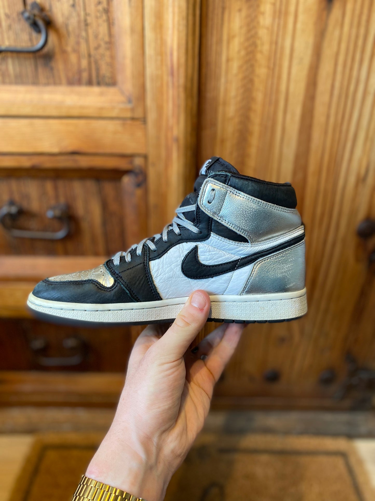 JORDAN 1 HIGH ‘SILVER TOE’ - UK 5.5