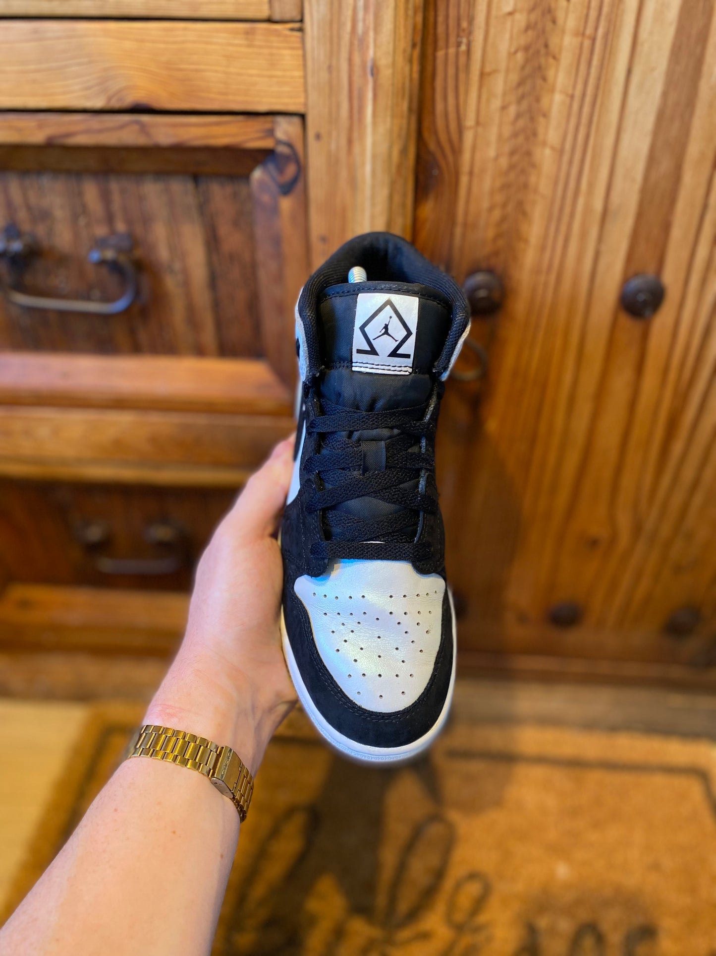 JORDAN 1 MID ‘DIAMOND SHORTS’ - UK 5.5