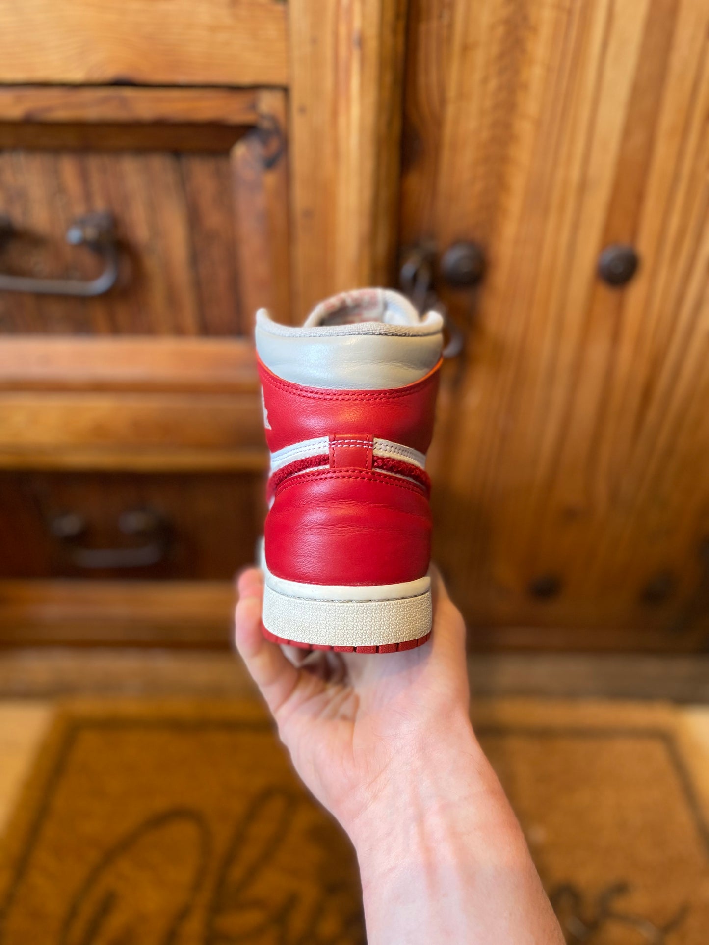 JORDAN 1 HIGH ‘VARSITY RED’ - UK 5.5