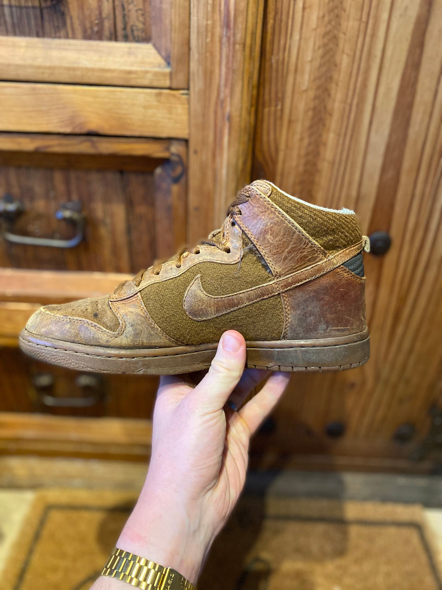 NIKE DUNK HIGH ‘SUPREME SPARK’ 2008 *RARE* - UK 8.5